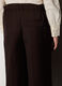 Pantaloni straight fit misto viscosa donna_3