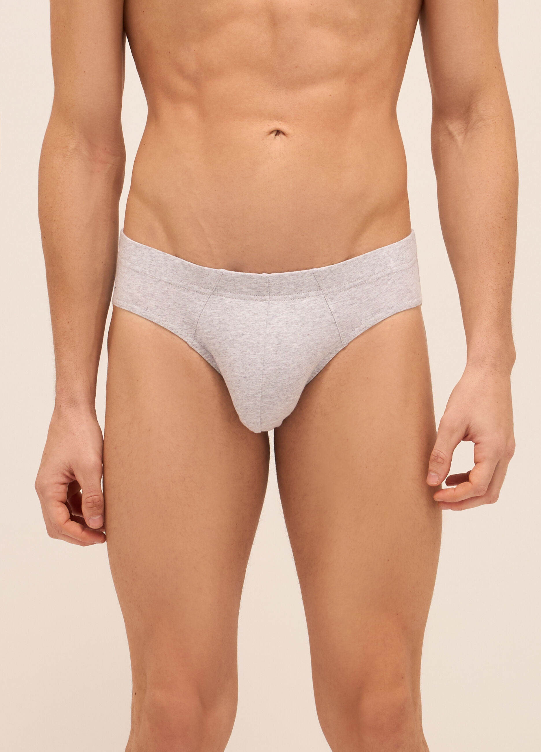 Slip in cotone stretch uomo_1