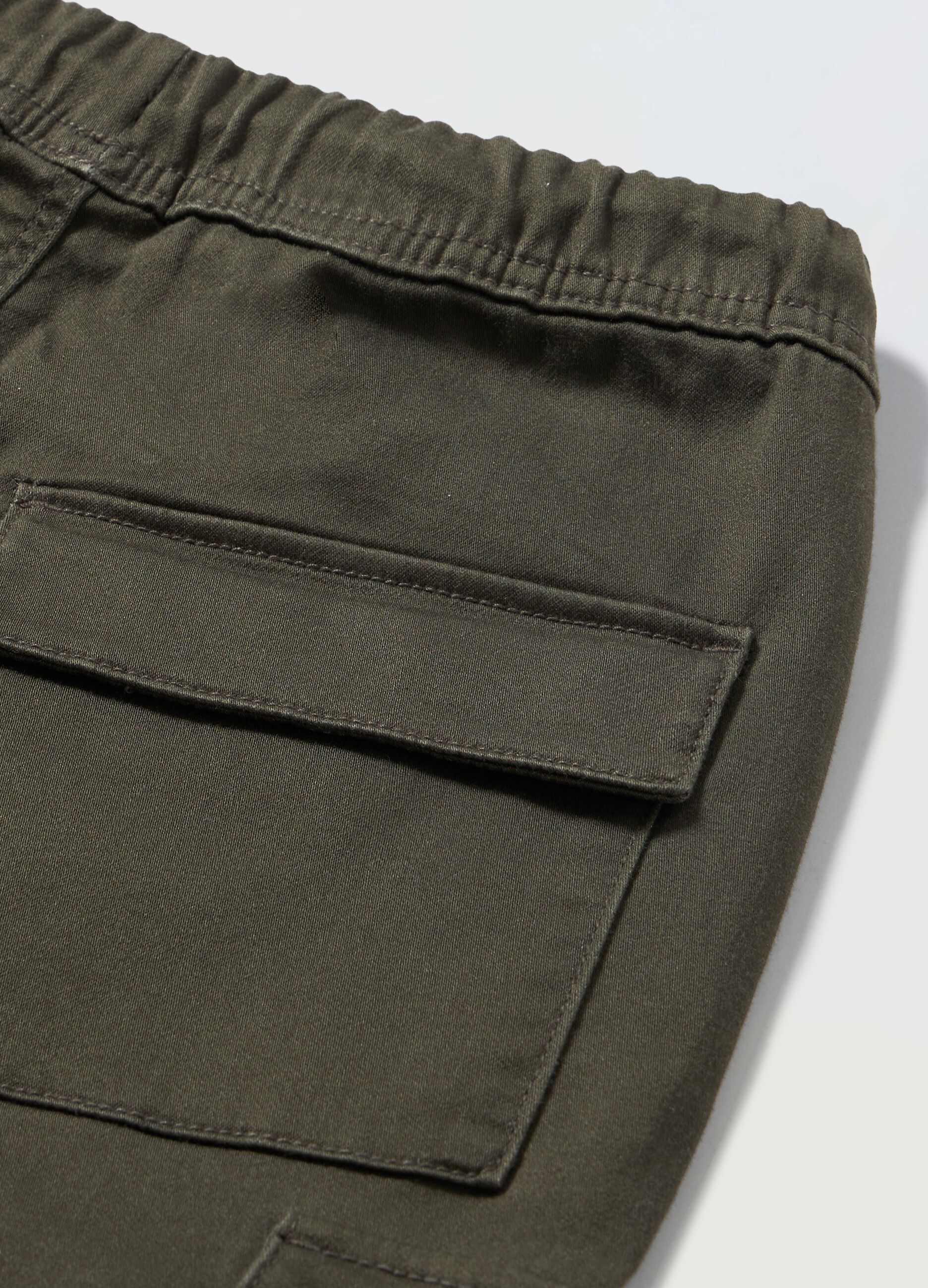 Jogger cargo in denim cotone ragazzo_1