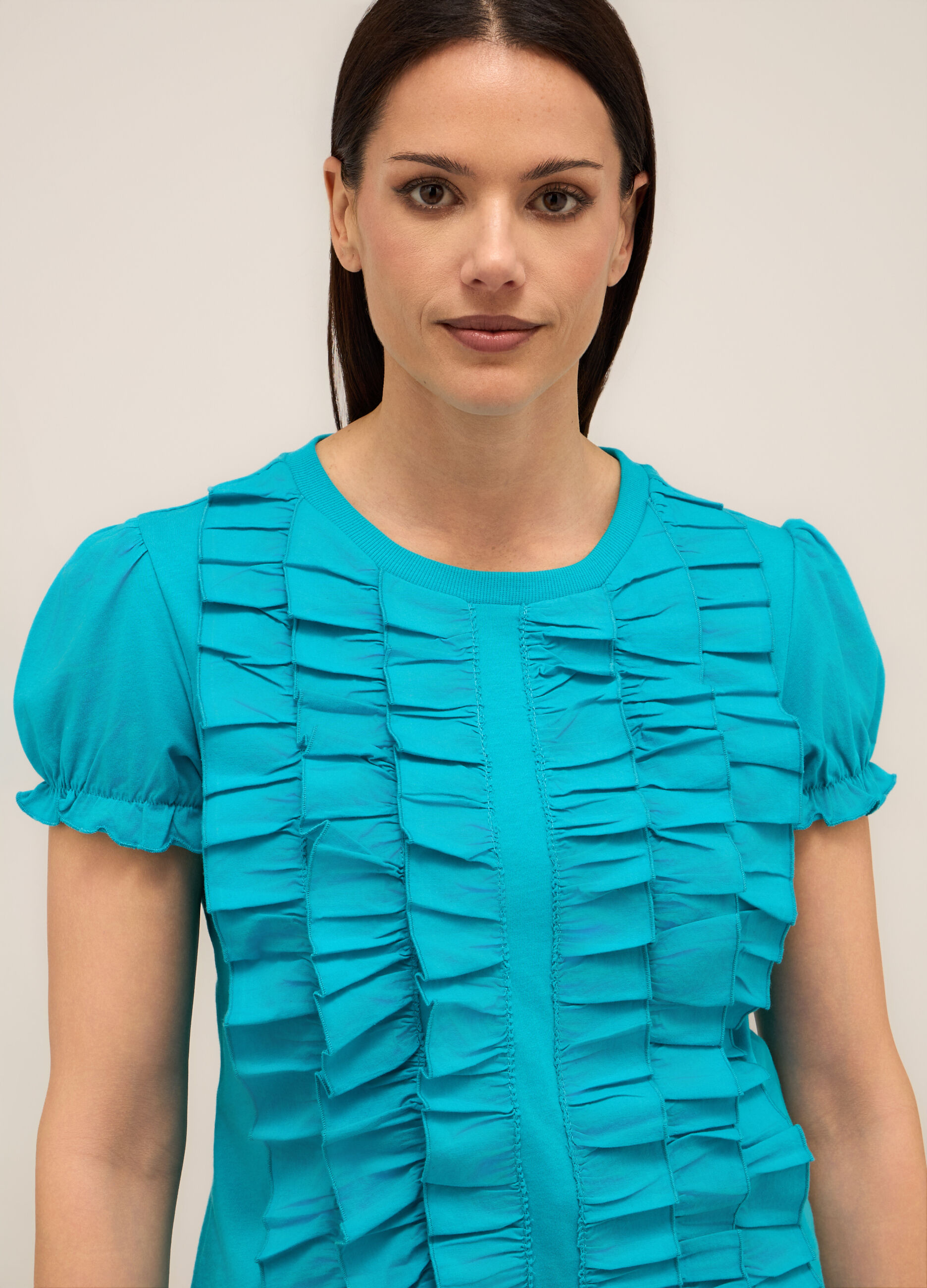 T-shirt in puro cotone donna_2