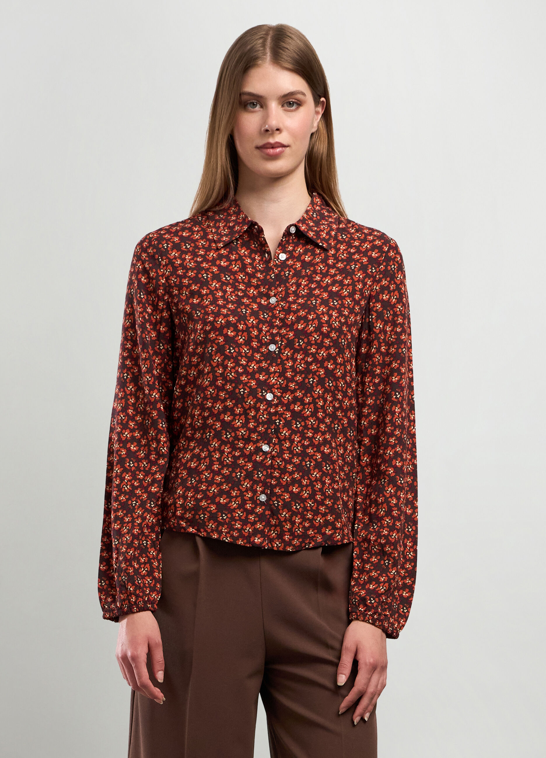 Camicia in pura viscosa donna_0