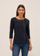 T-shirt in jersey di puro cotone donna_0