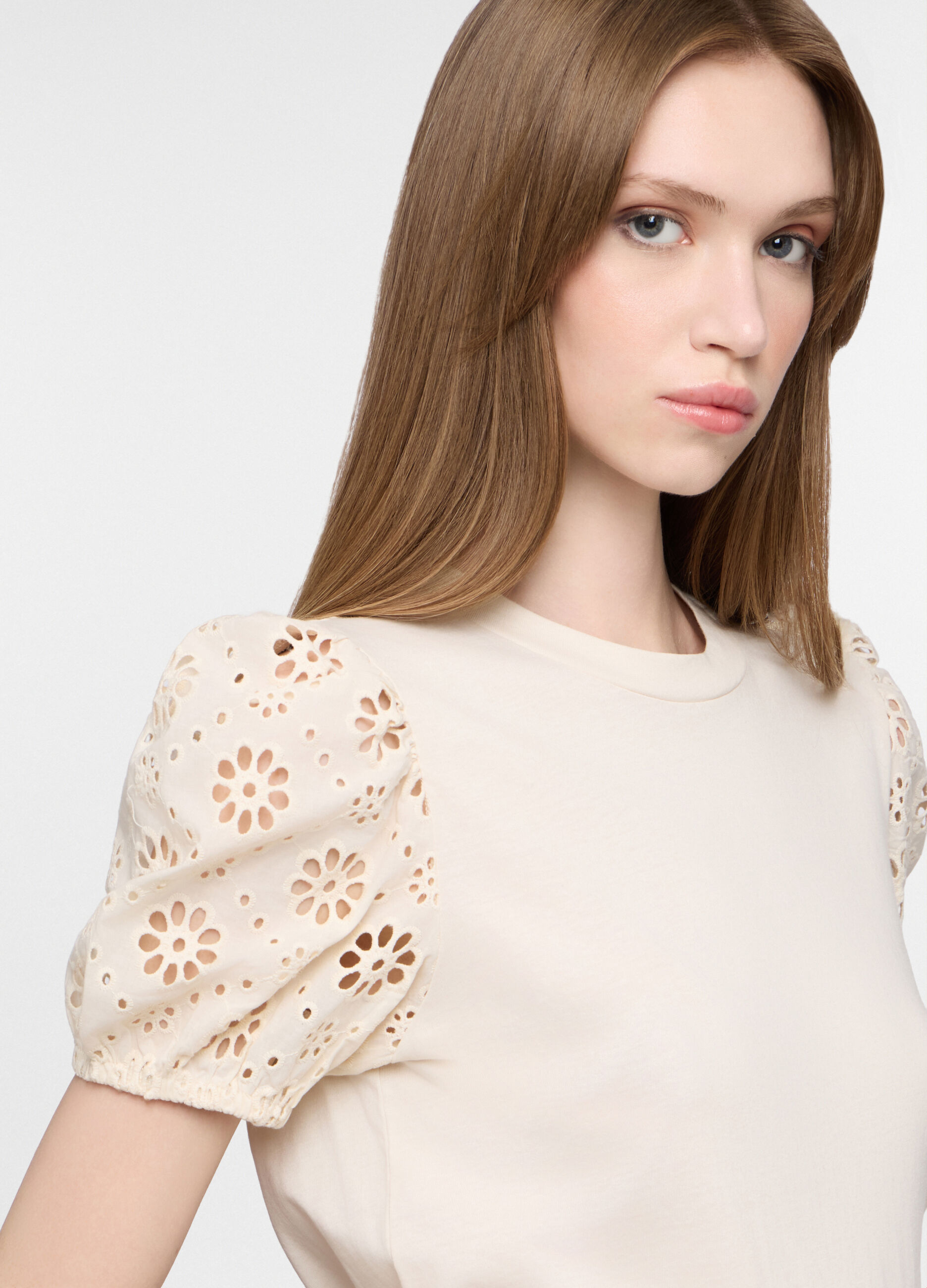 T-shirt girocollo donna_2