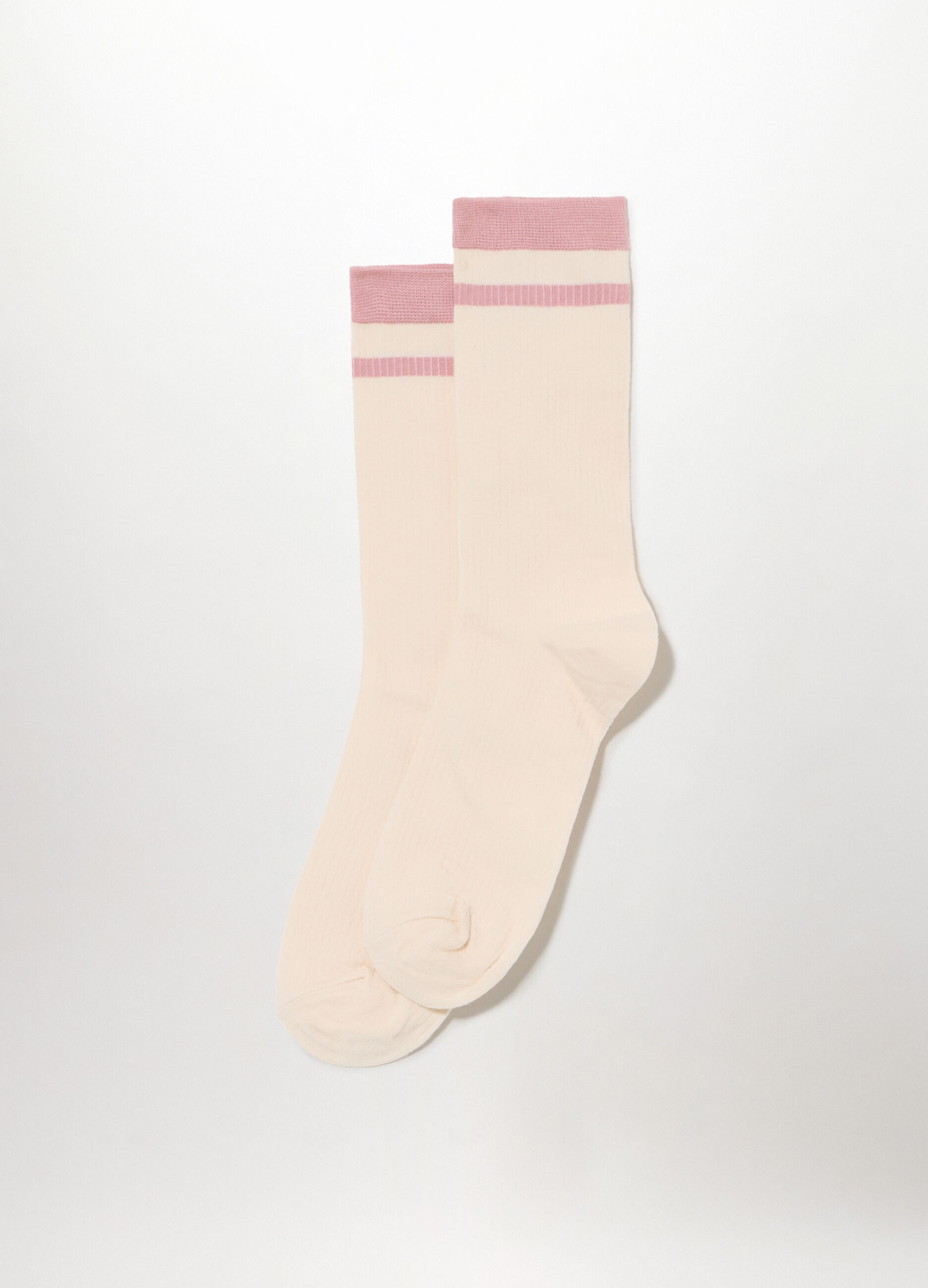 Calza alla caviglia in cotone stretch donna_0