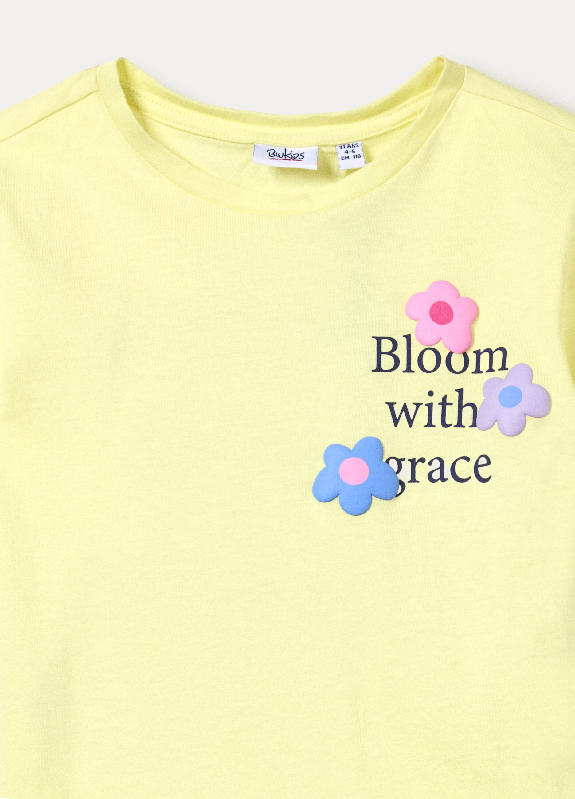 Jogging set in jersey di puro cotone bambina_2