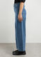 Pantaloni in denim wide leg donna_2