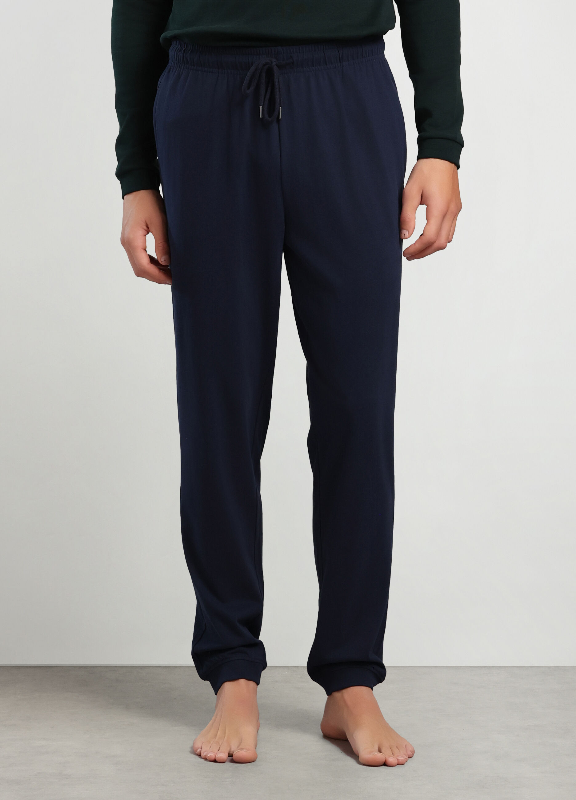 Joggers in puro cotone uomo_0