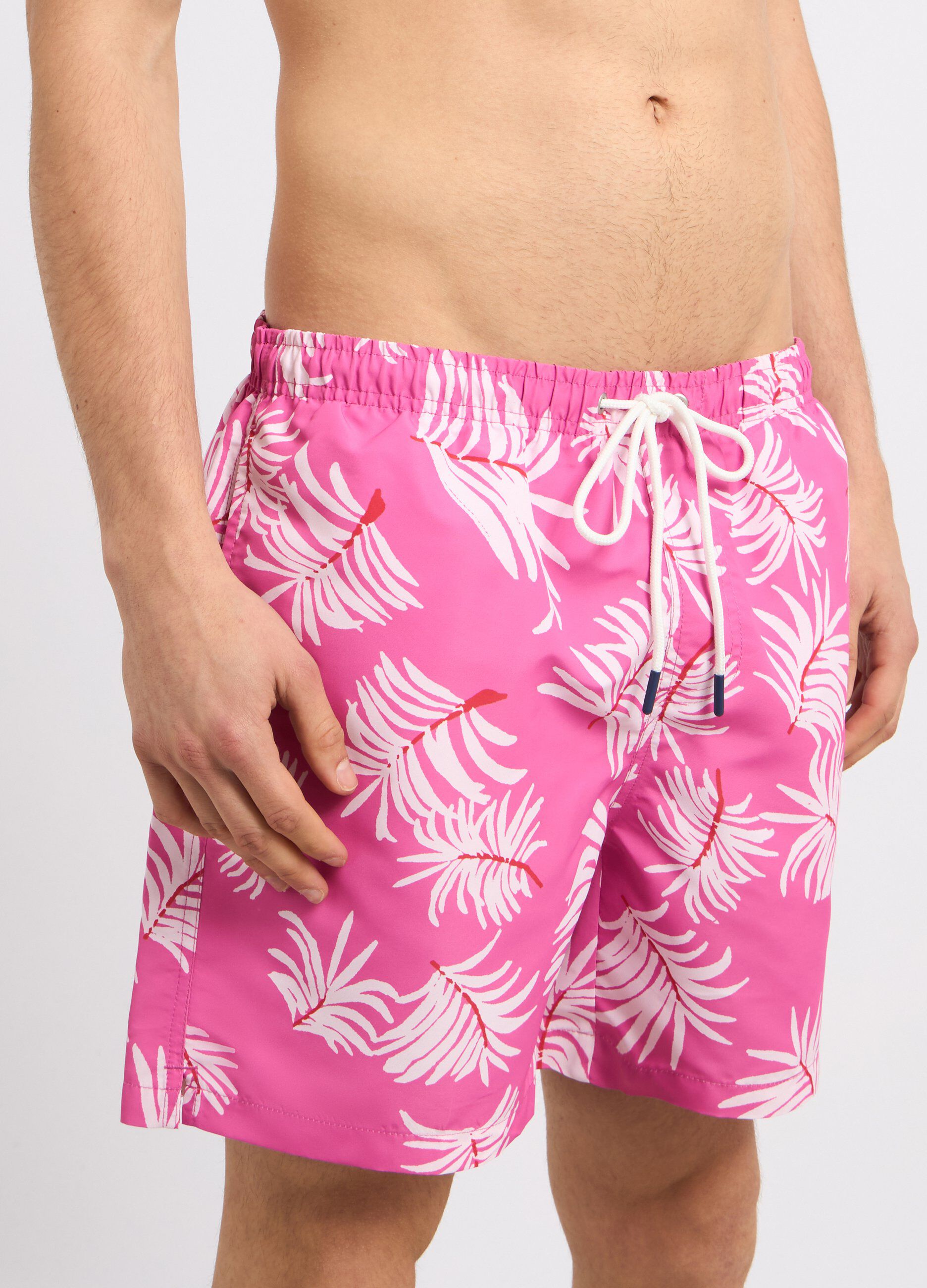 Costume shorts con stampa uomo_2