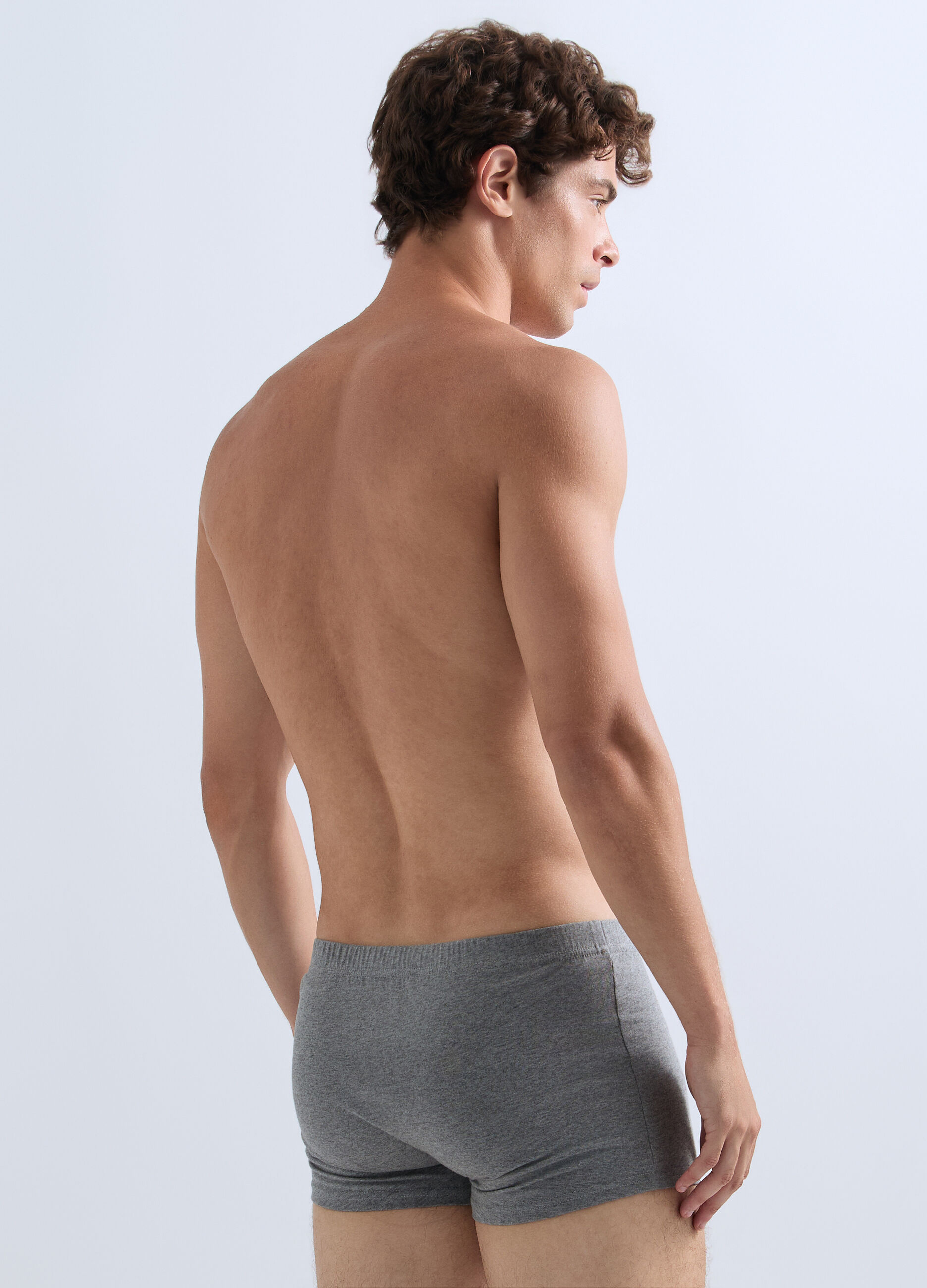 Boxer in jersey di puro cotone uomo_1