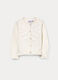 Cardigan operato in puro cotone bimba_0