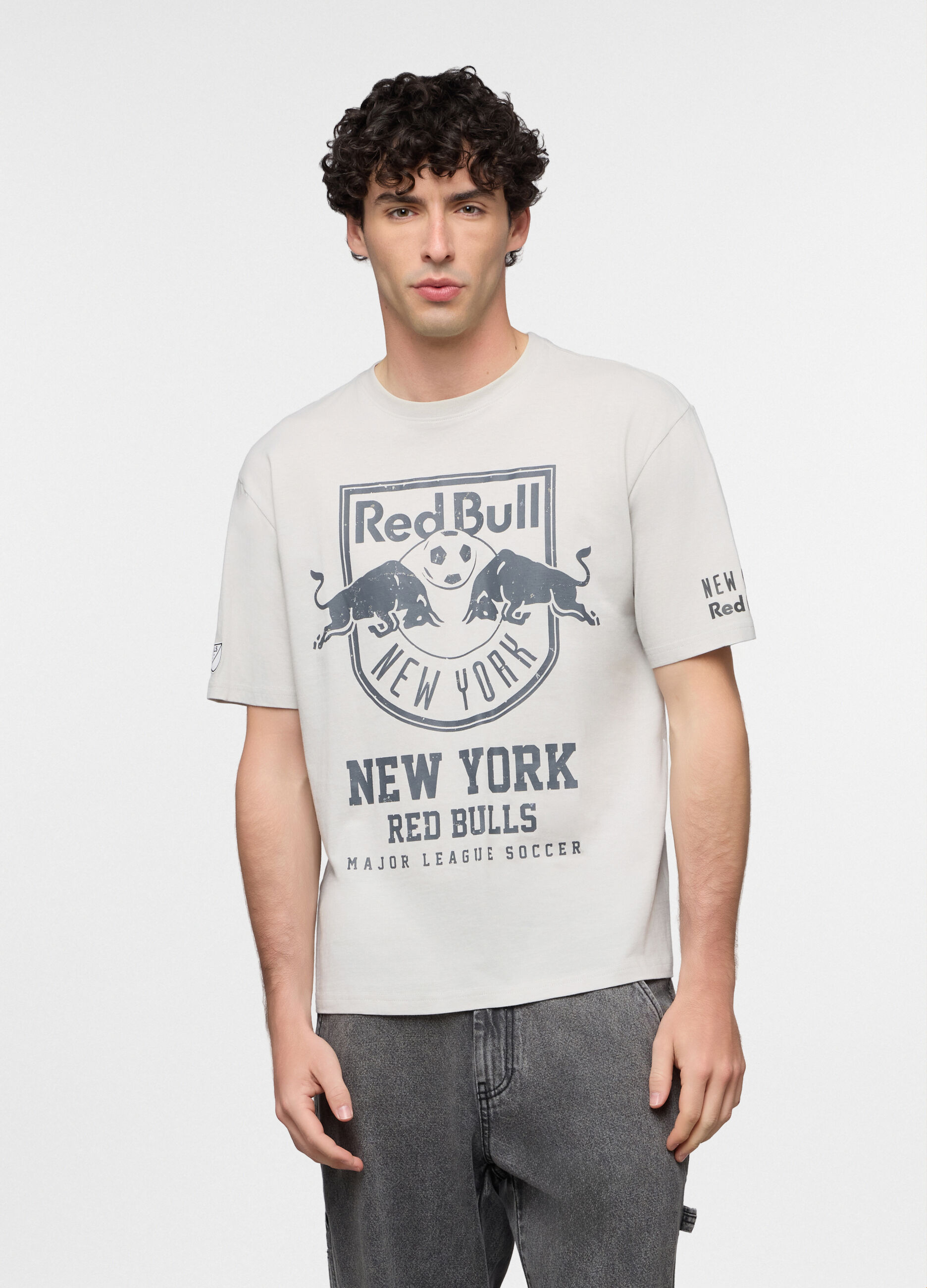 T-shirt girocollo New York Red Bull uomo_0