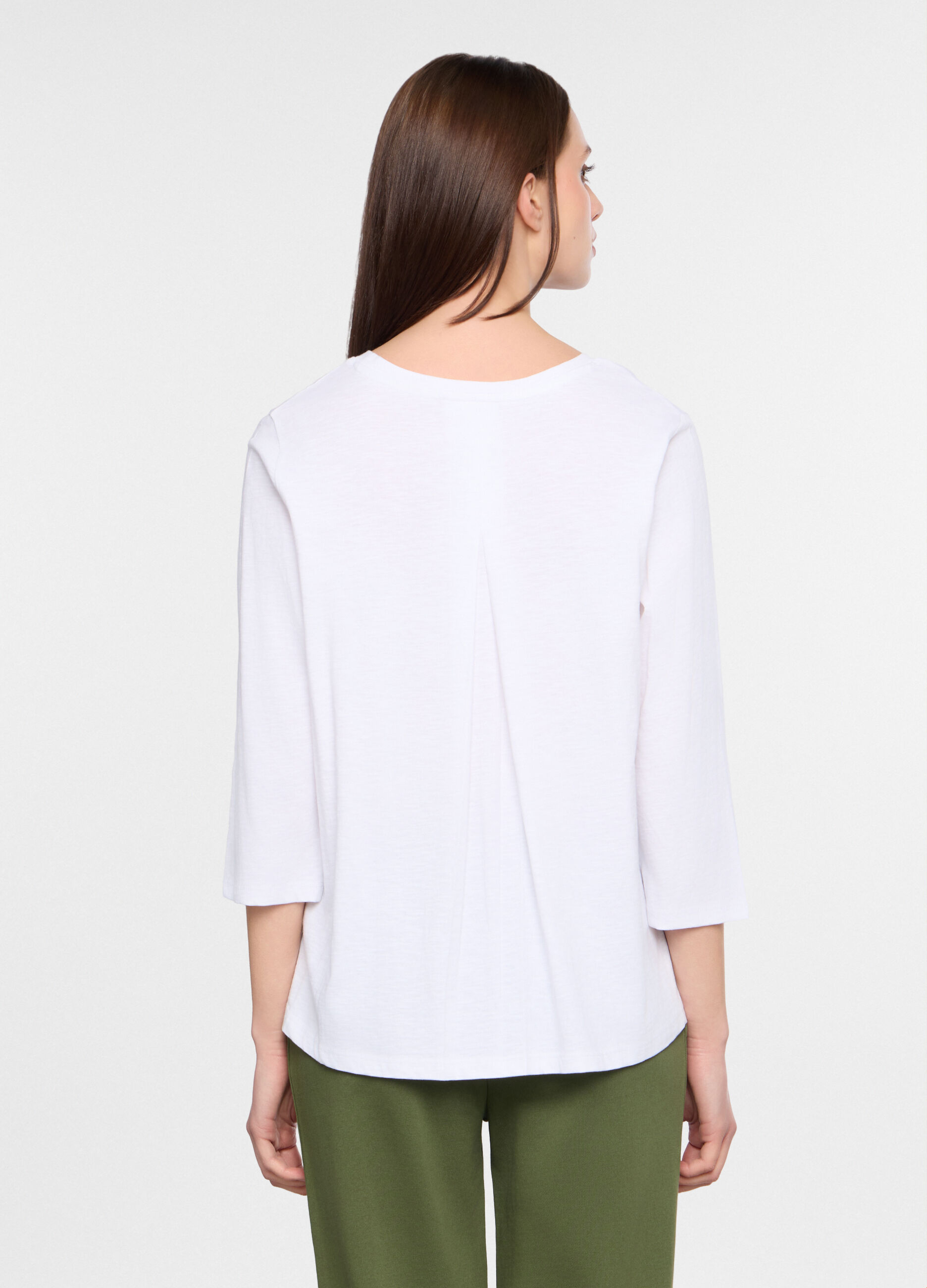 T-shirt girocollo donna_1