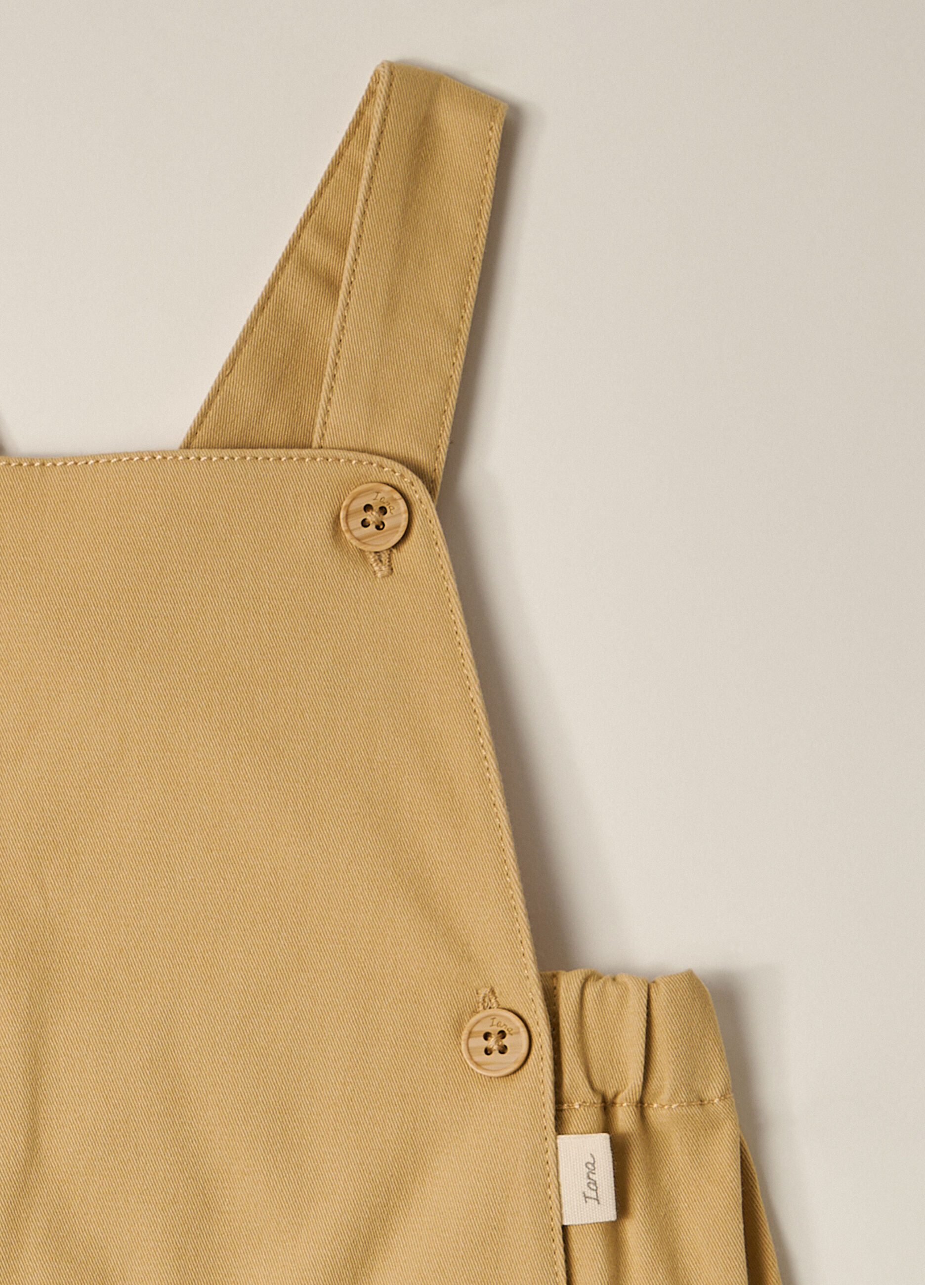 Salopette in twill di cotone stretch IANA neonato_2