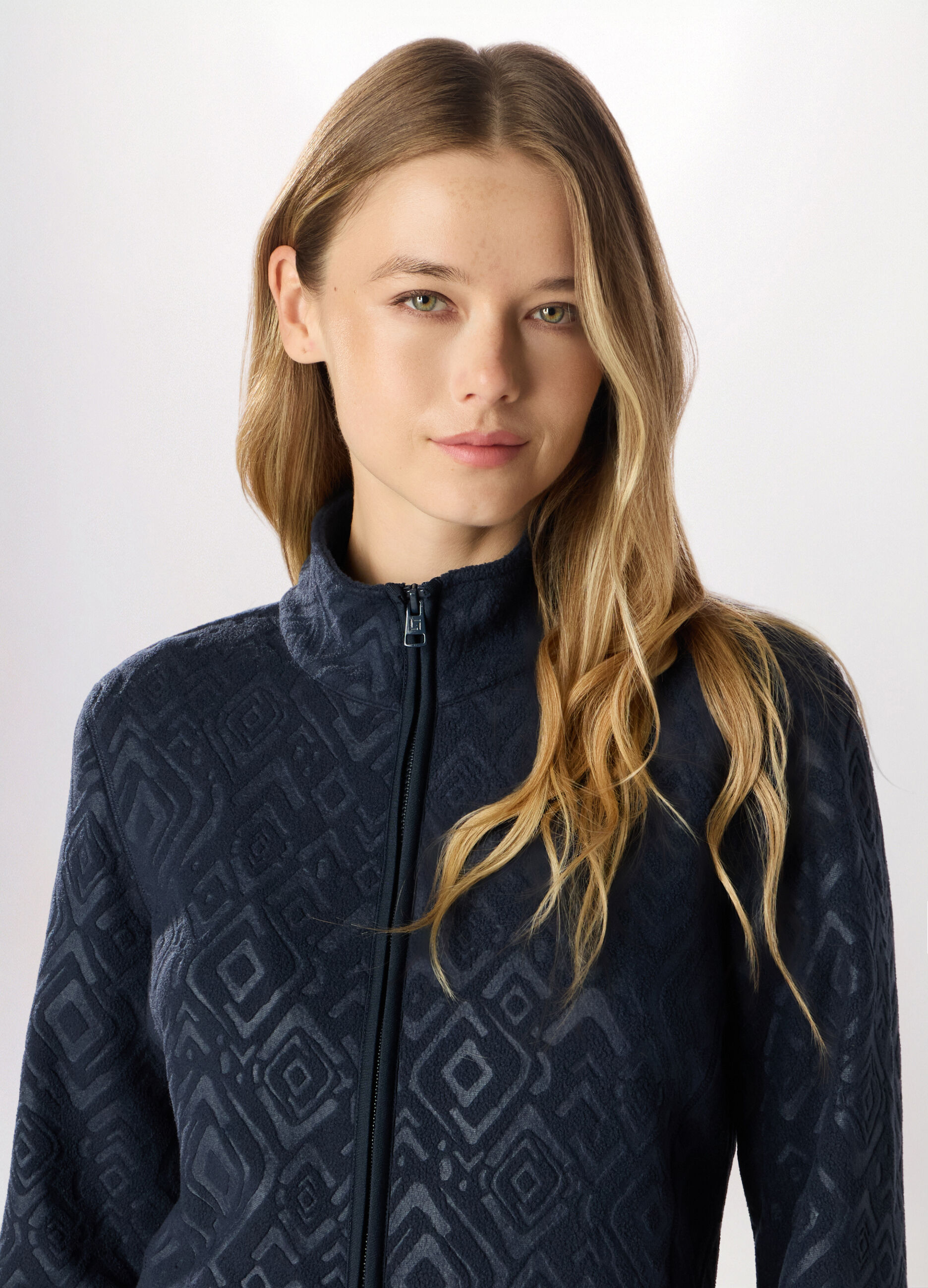 Felpa full zip in pile donna Holistic fitness_2