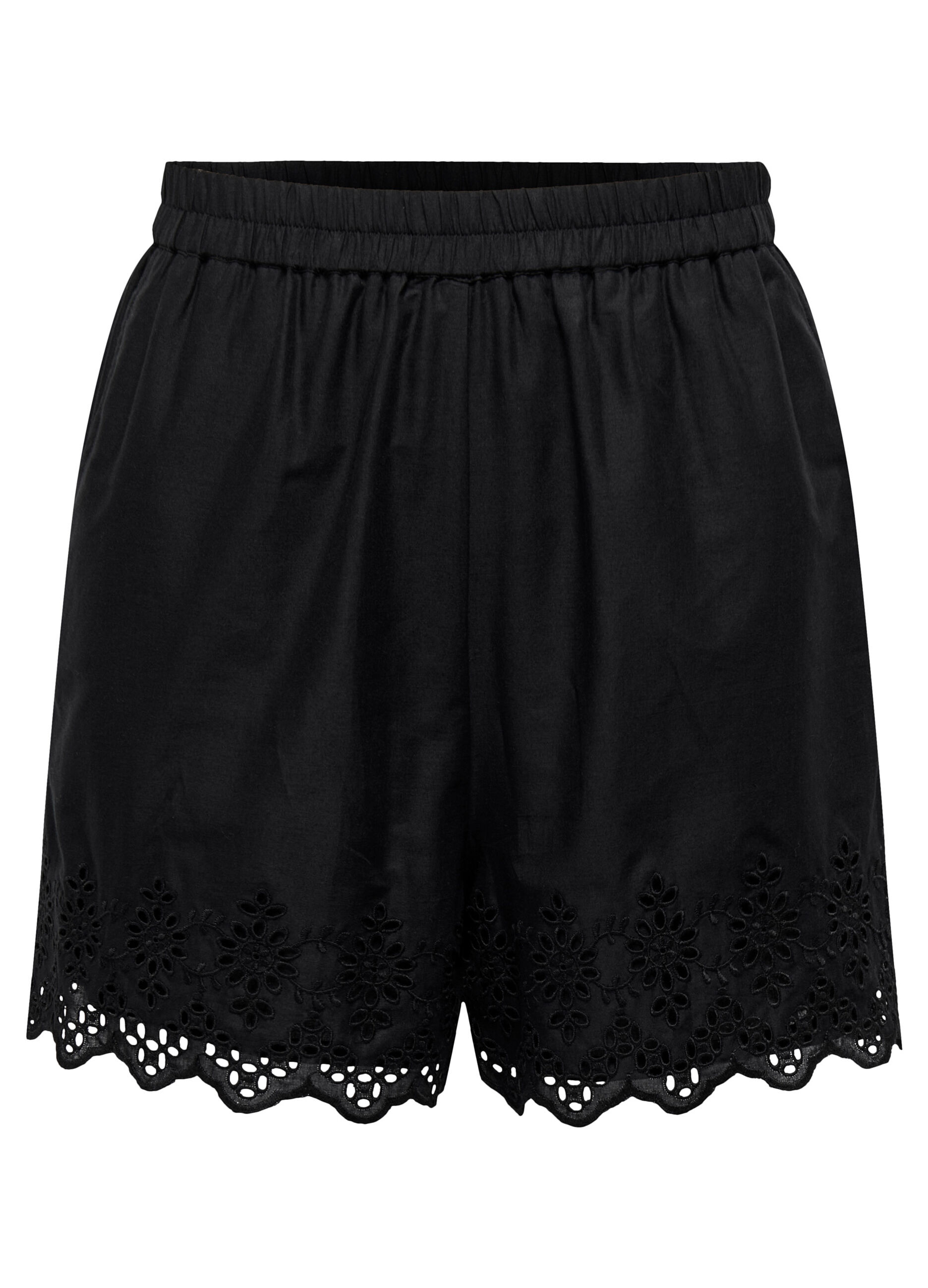 Shorts con vita elasticizzata donna_4