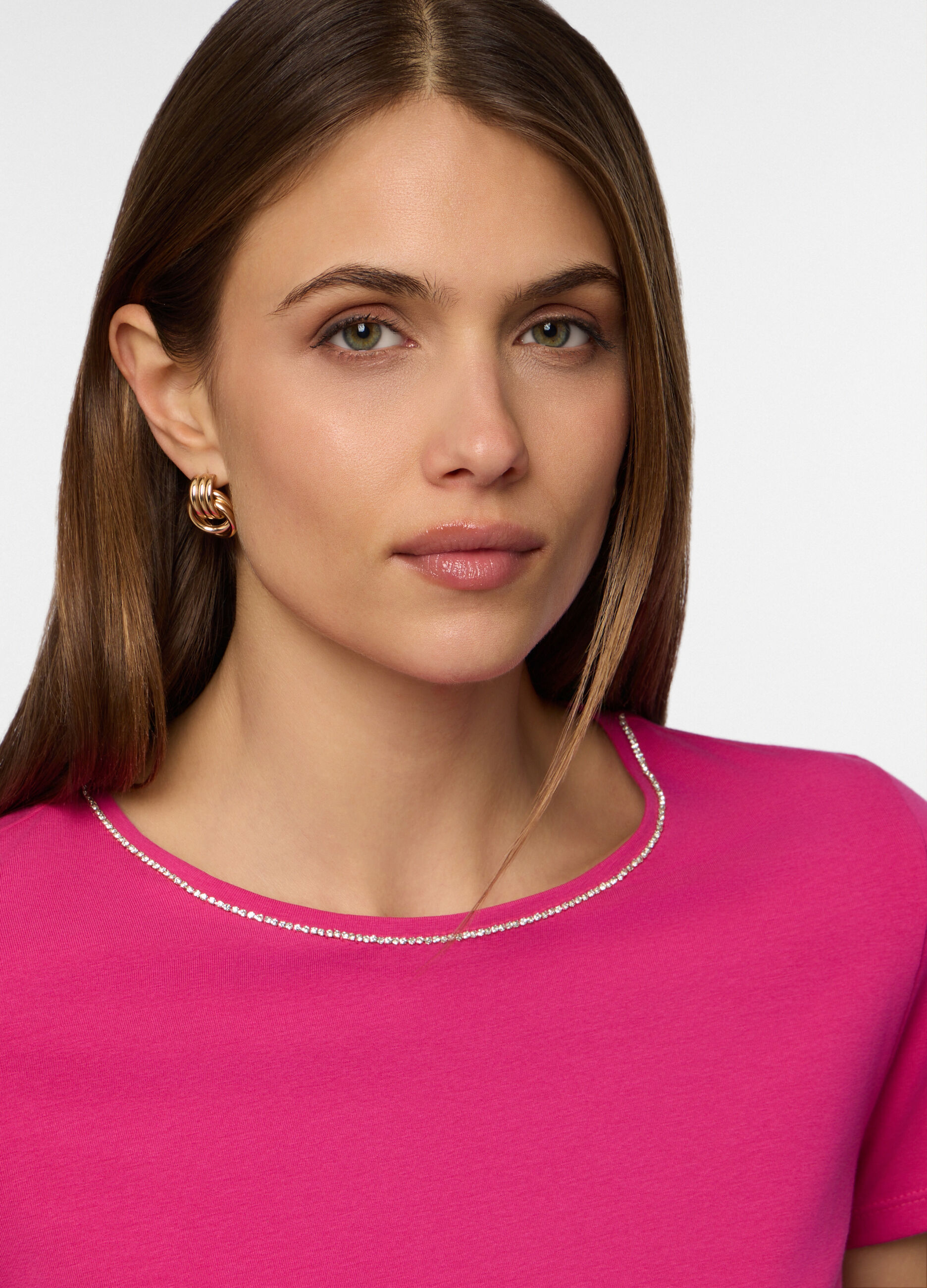 T-shirt girocollo donna_2