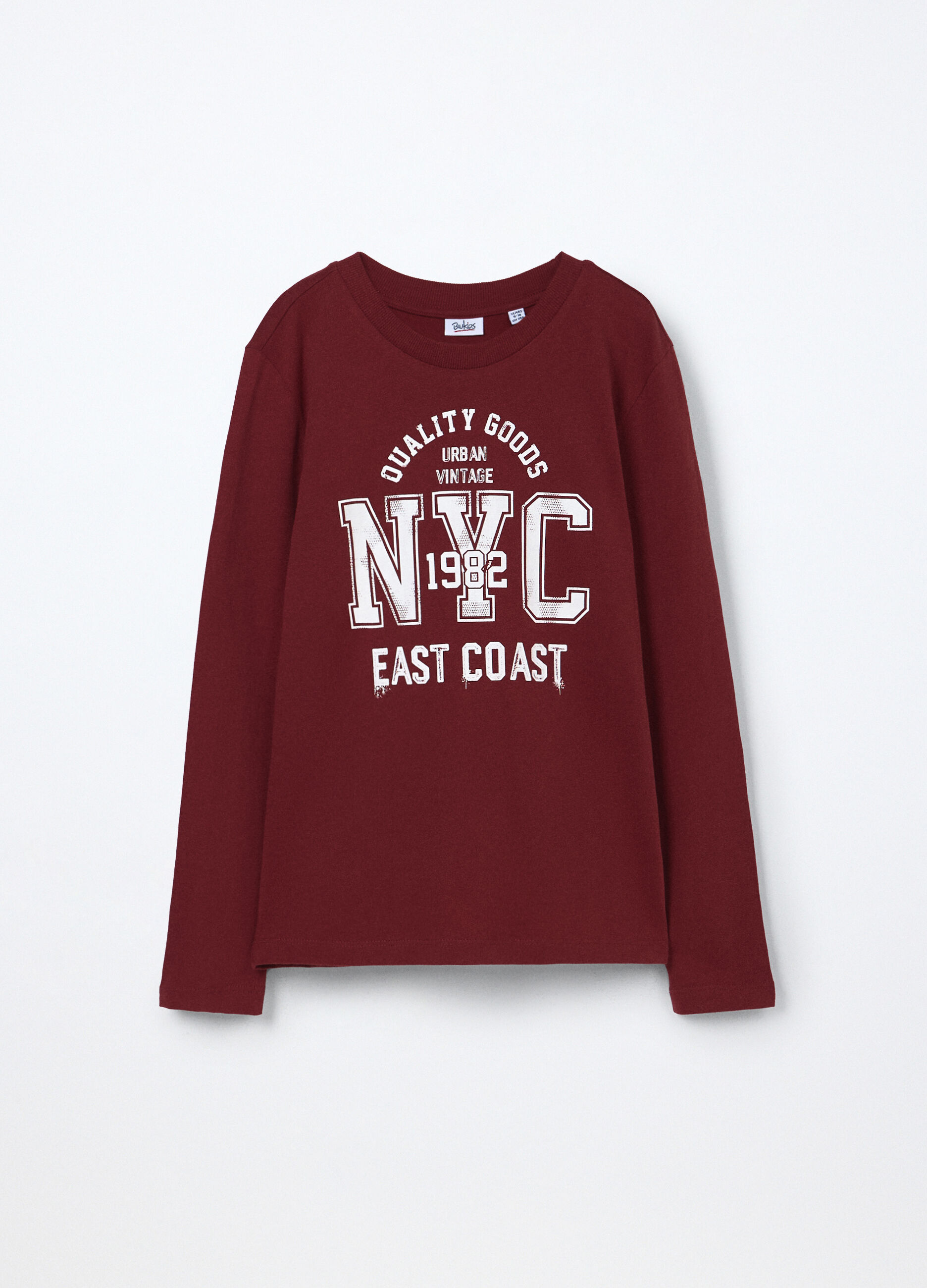 T-shirt in jersey di puro cotone ragazzo_0