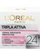 L'Or&eacute;al Paris Crema Idratante Viso Tripla Attiva, Idrata, Protegge e Lenisce la Pelle, per Pelli Secche e Sensibili, 50 ml._0