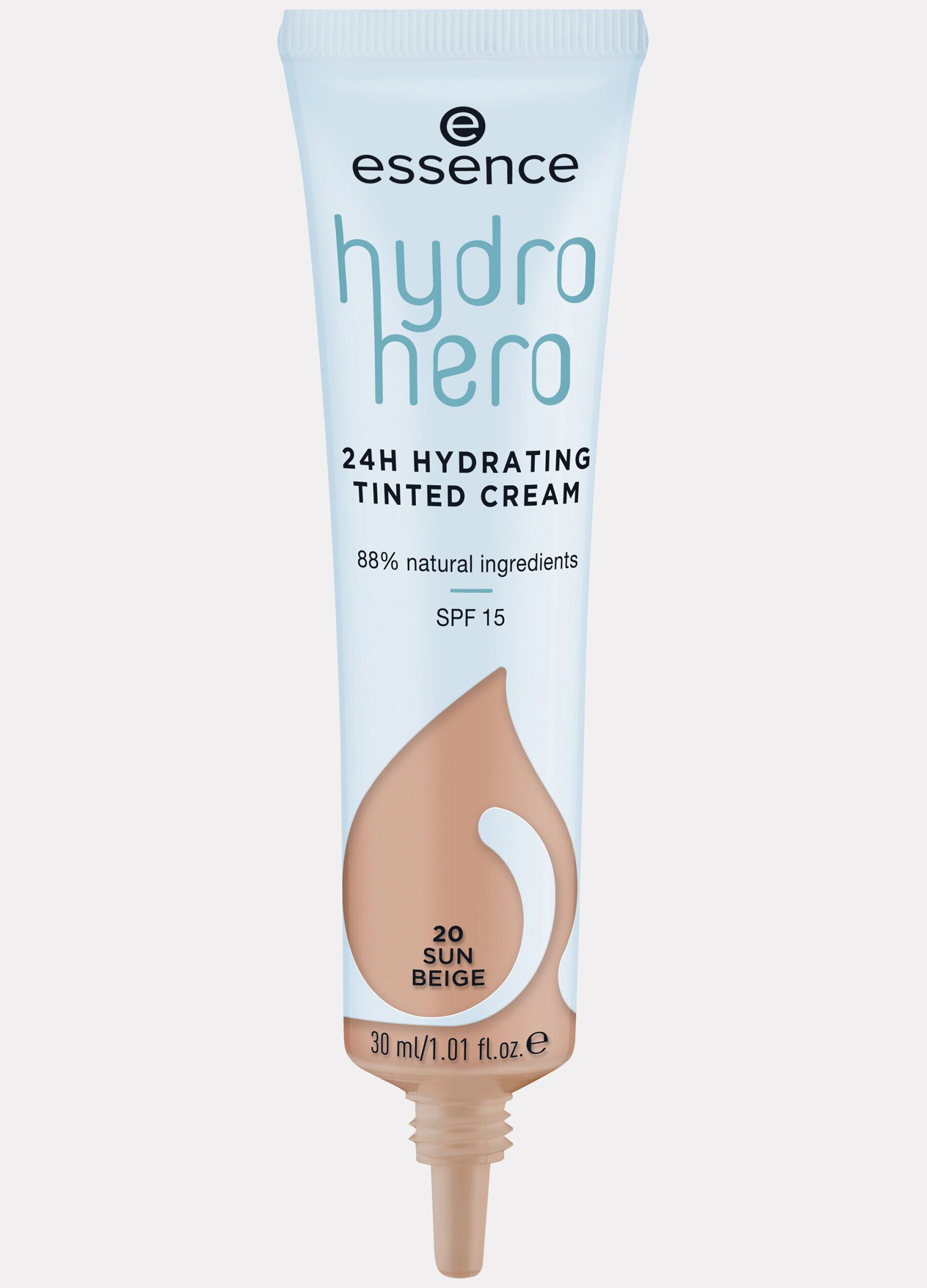 Essence hydro hero 24h crema viso colorata effetto idratante 20
