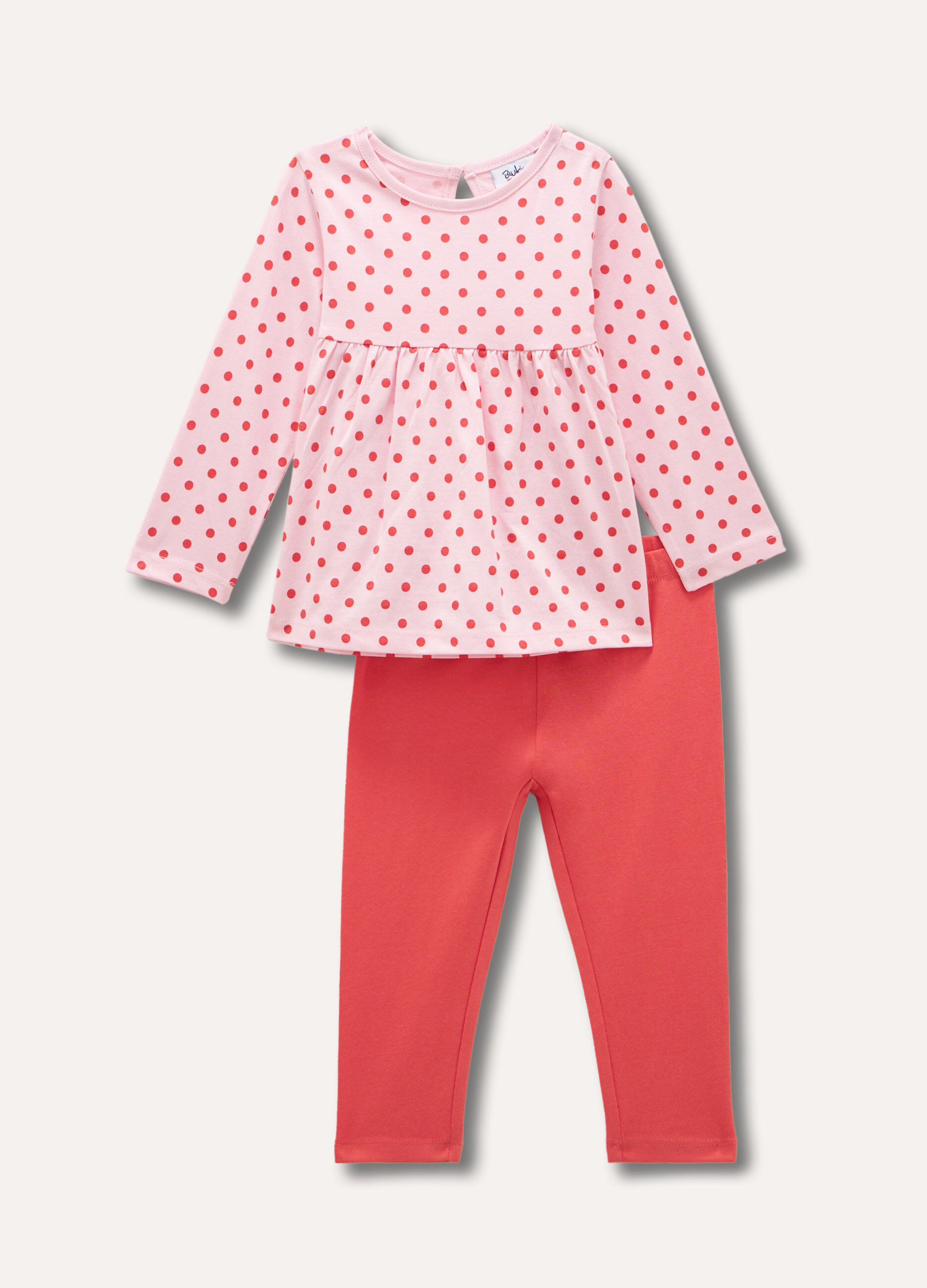 Jogging set in cotone stretch neonata_0