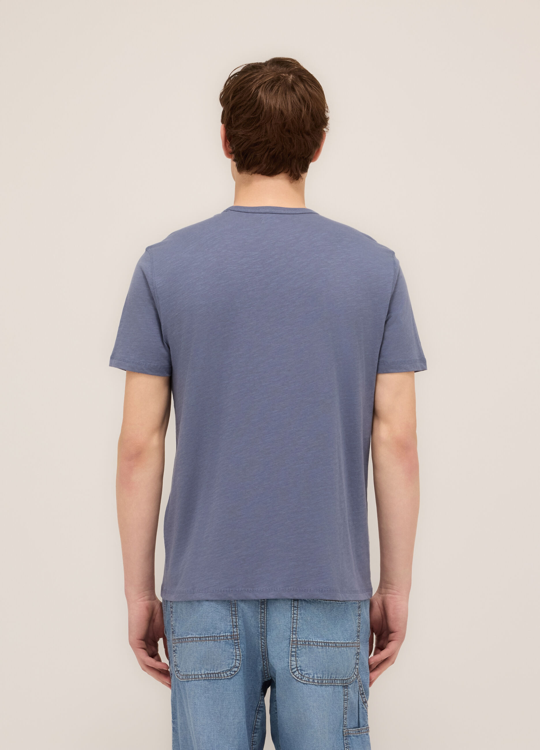 T-shirti girocollo stampa logo_1