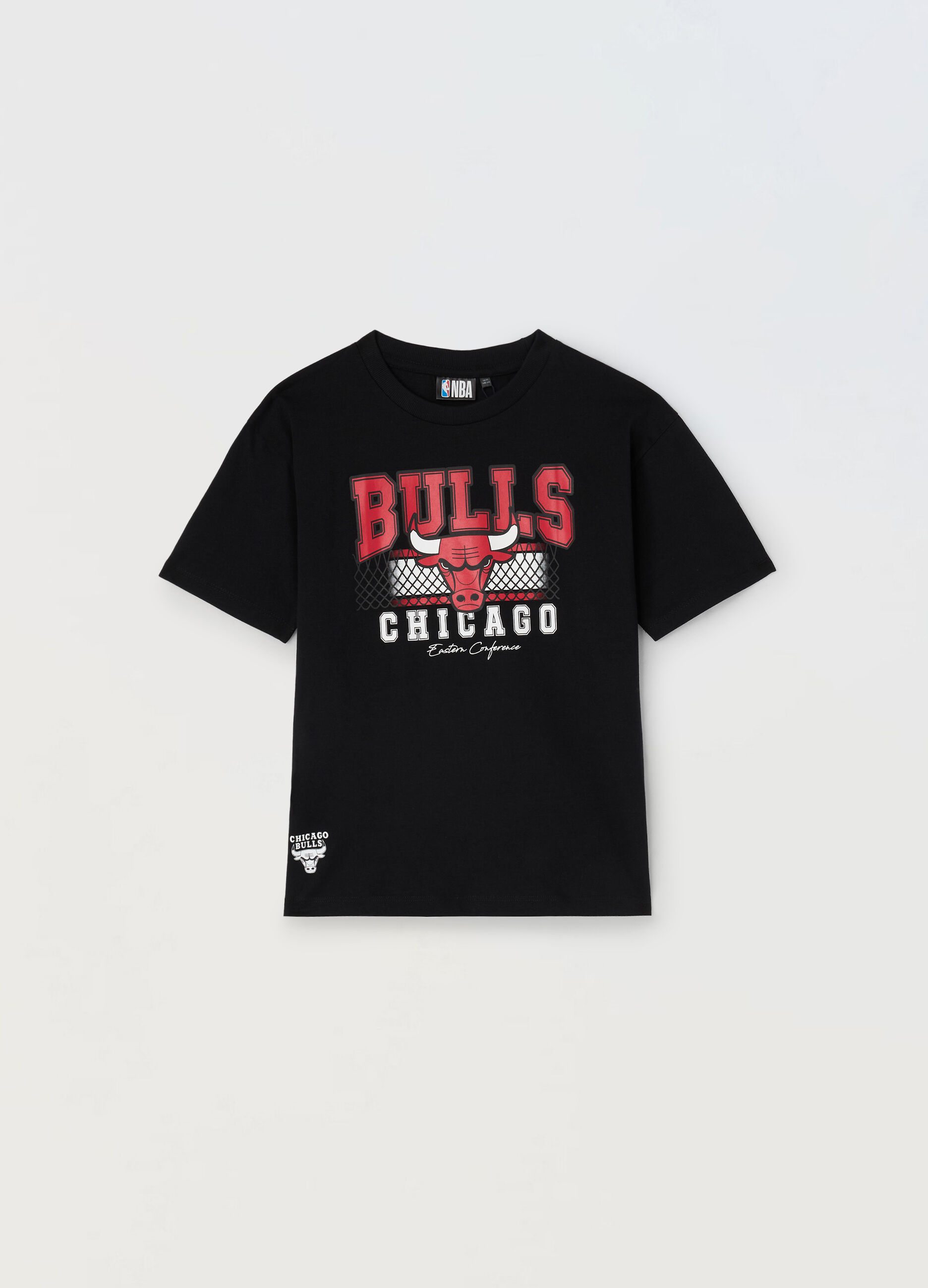 T-shirt NBA a maniche corte in puro cotone ragazzo_0