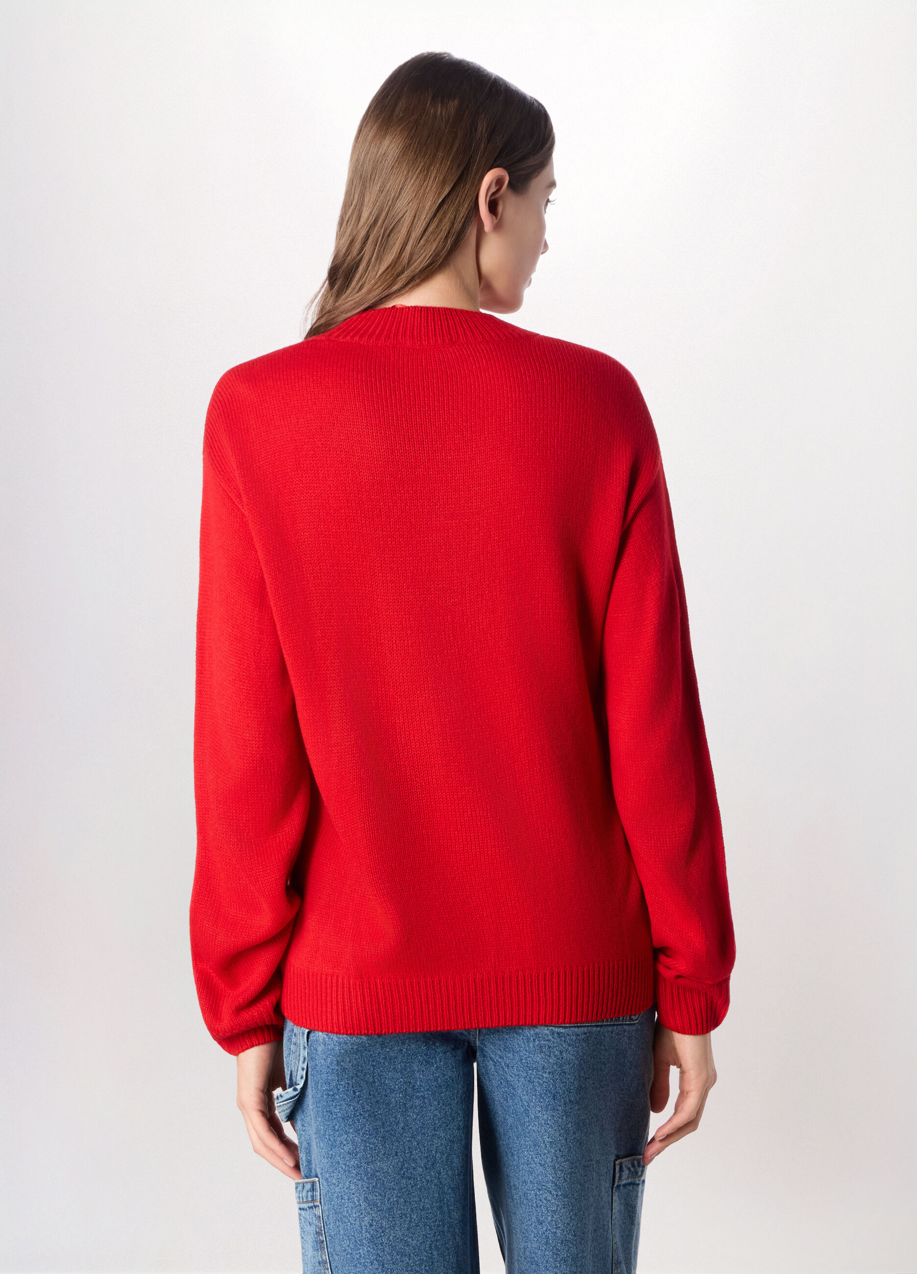 Girocollo tricot natalizio donna_1