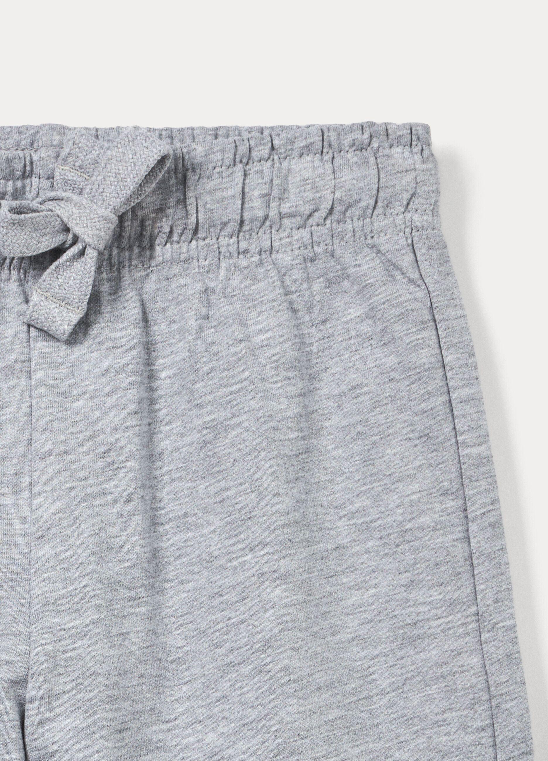 Shorts in french terry di puro cotone bambino_2