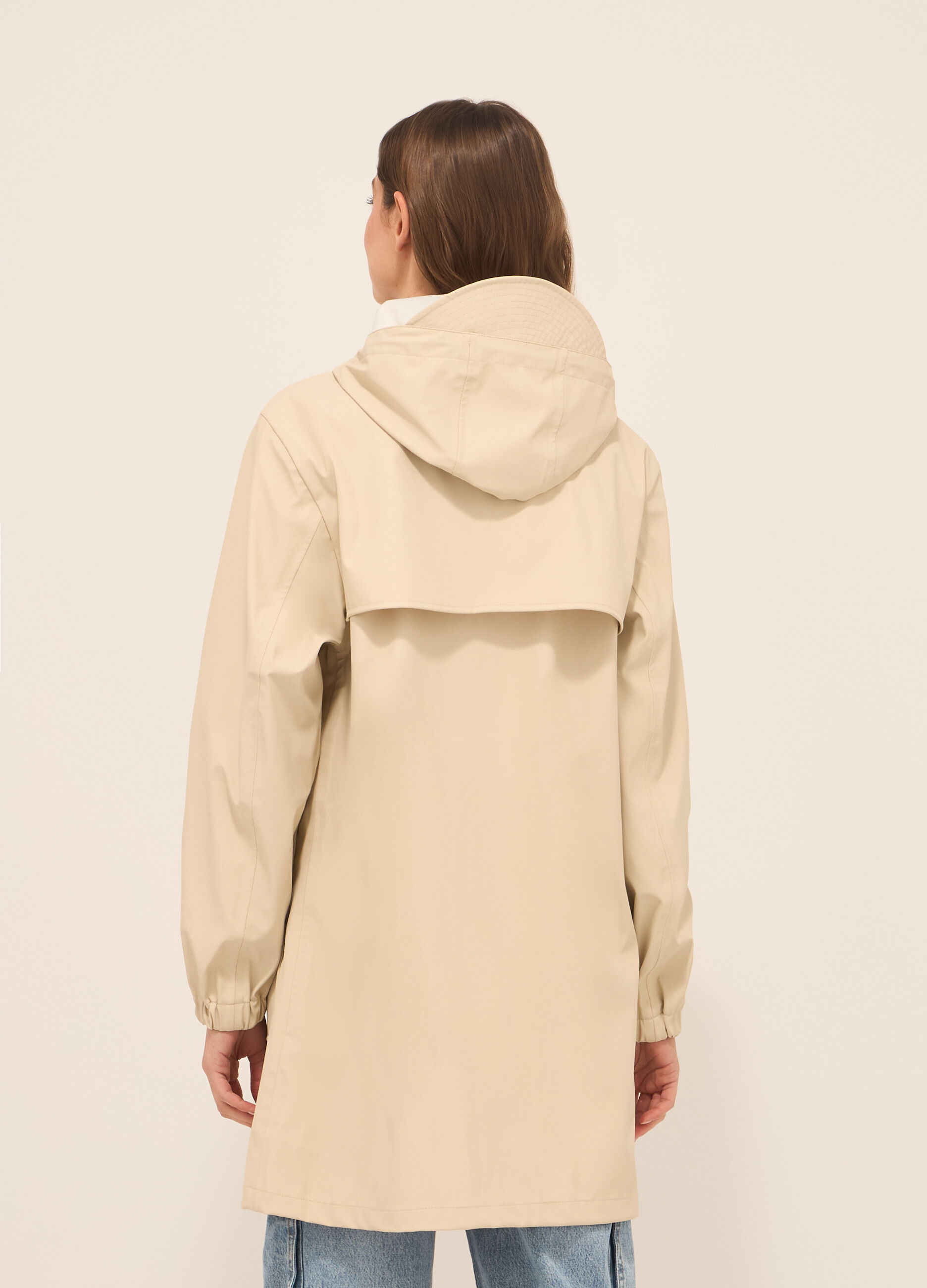 Parka antipioggia con cappuccio donna_1