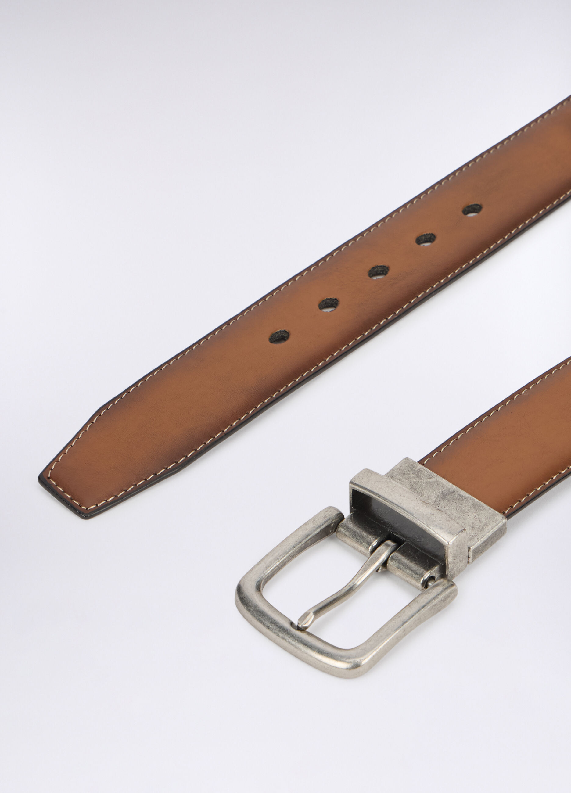 Cintura reversibile in ECOpelle uomo_1