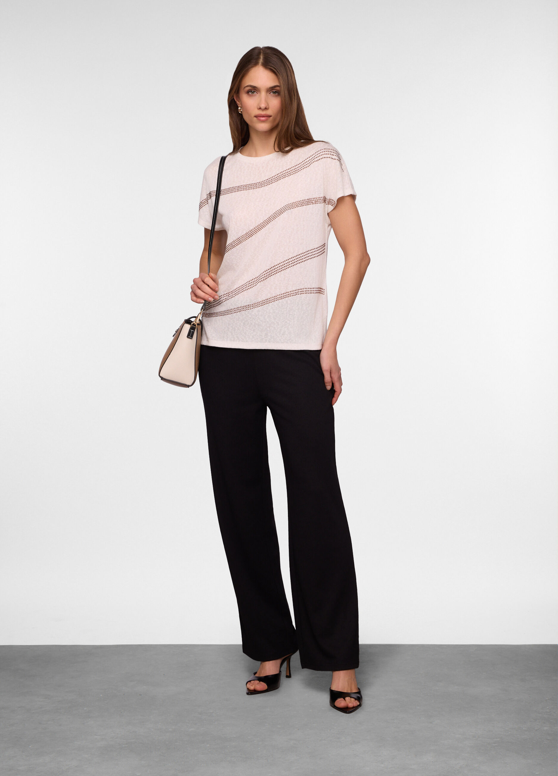 T-shirt girocollo donna_0