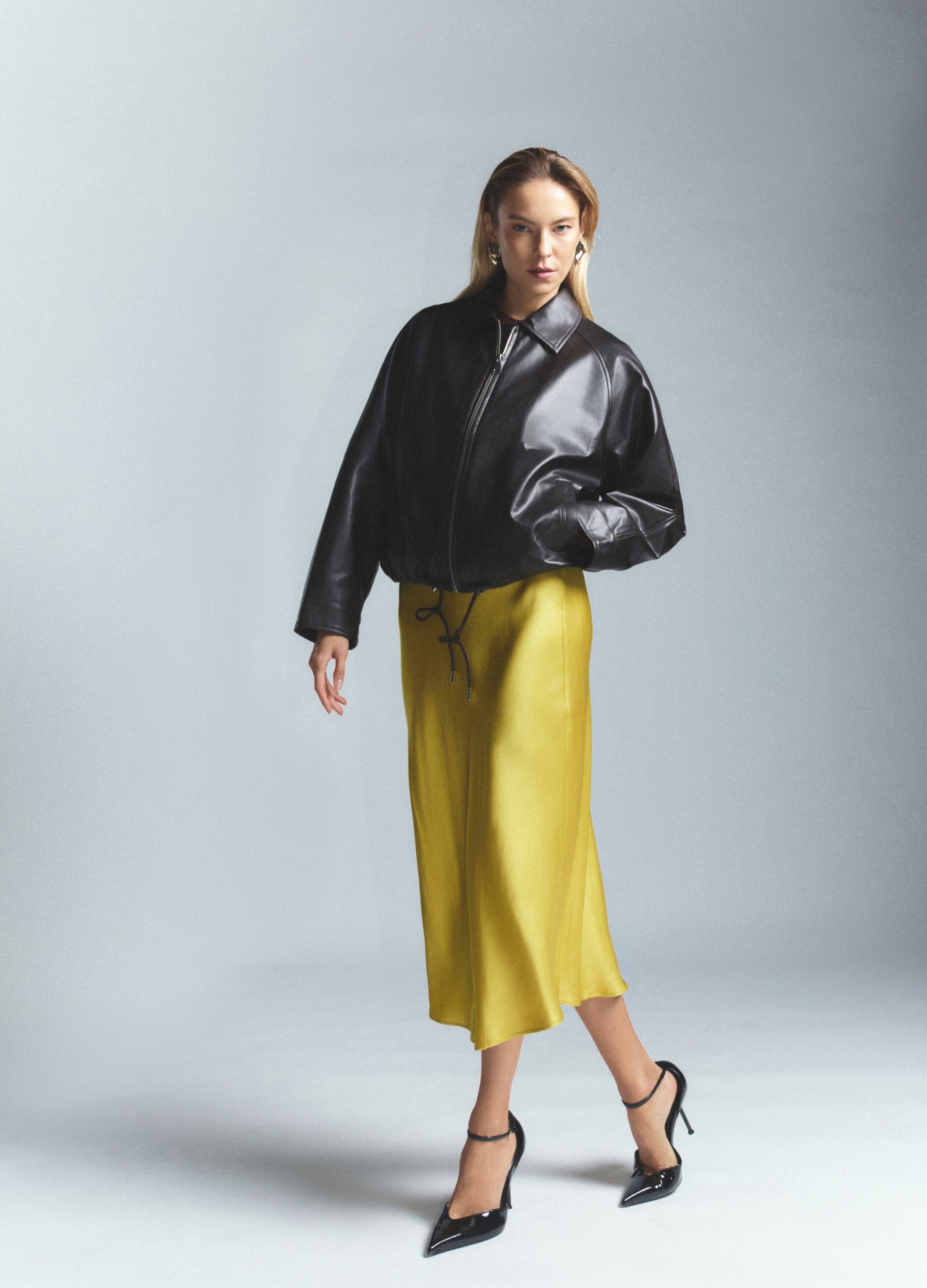 Bomber in eco pelle donna_1