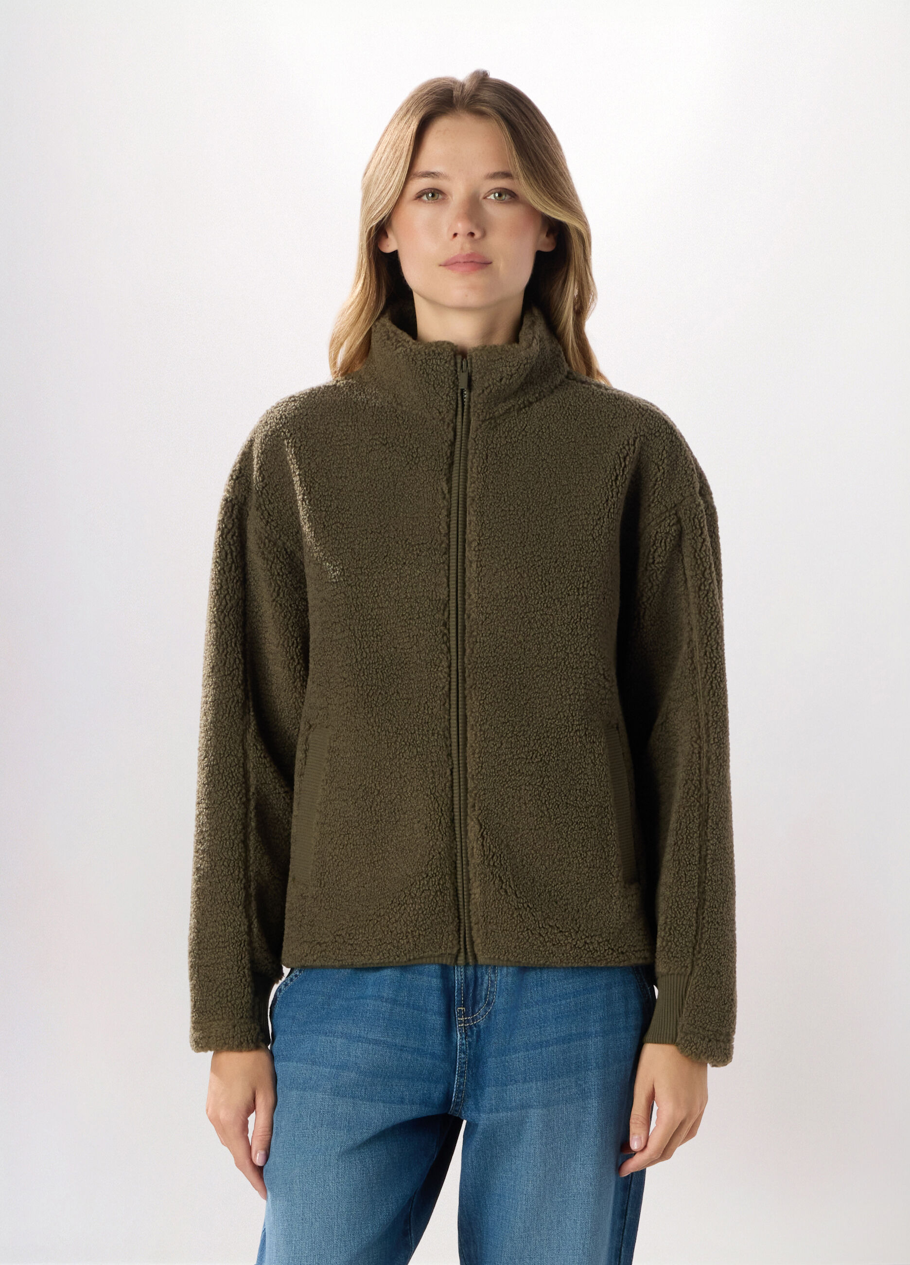 Felpa in pile donna Holistic fitness_0