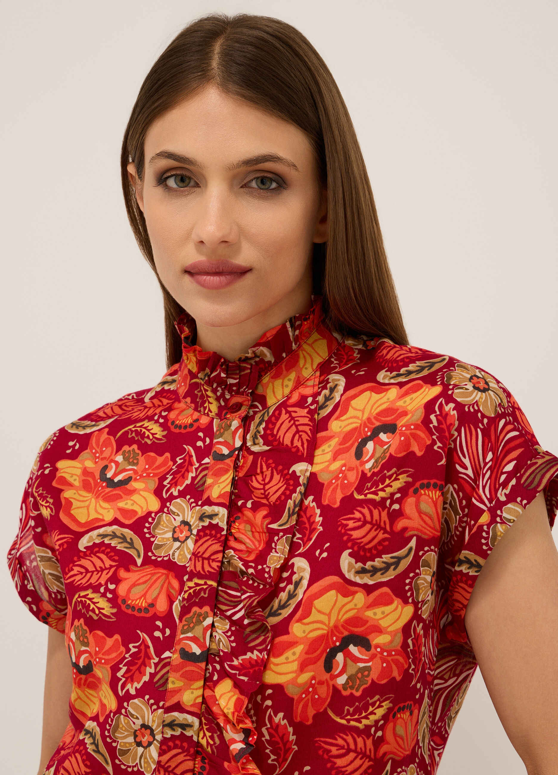 Camicia in puro cotone voile donna_2