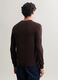 Maglione girocollo in maglia rasata uomo_1