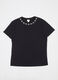 T-shirt gioiello in cotone stretch donna_4