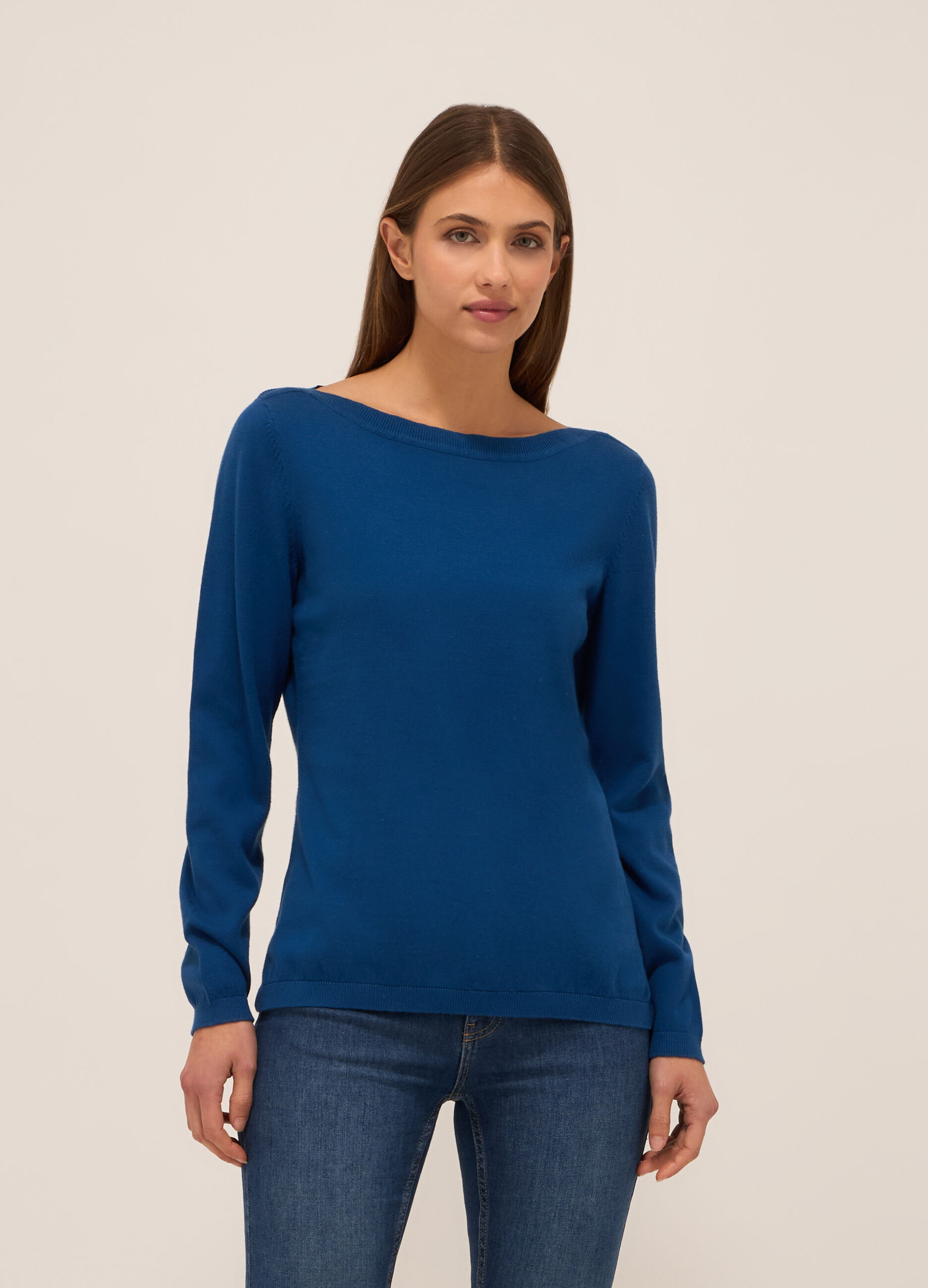 Tricot in puro cotone donna_0