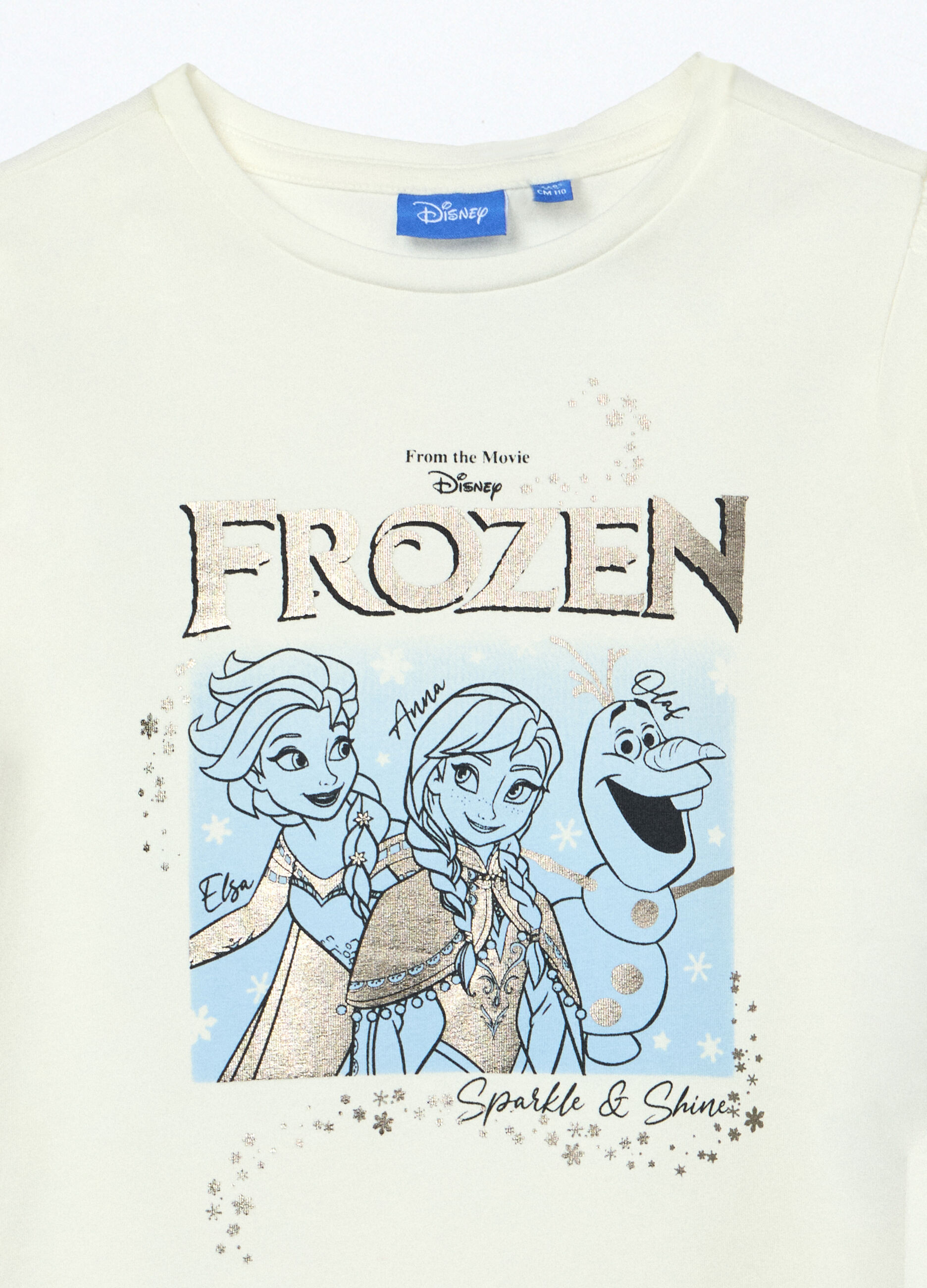 T-shirt in jersey di cotone stretch bambina_2