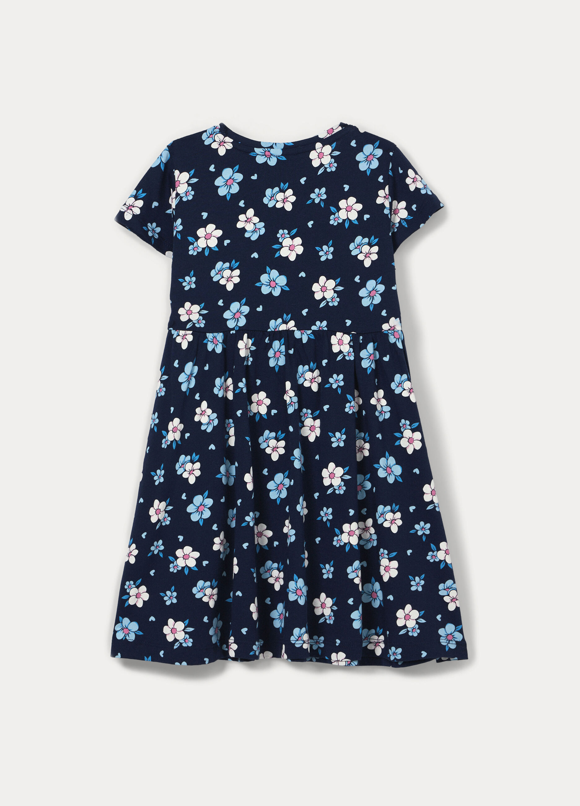 Vestito in jersey di puro cotone bambina_1