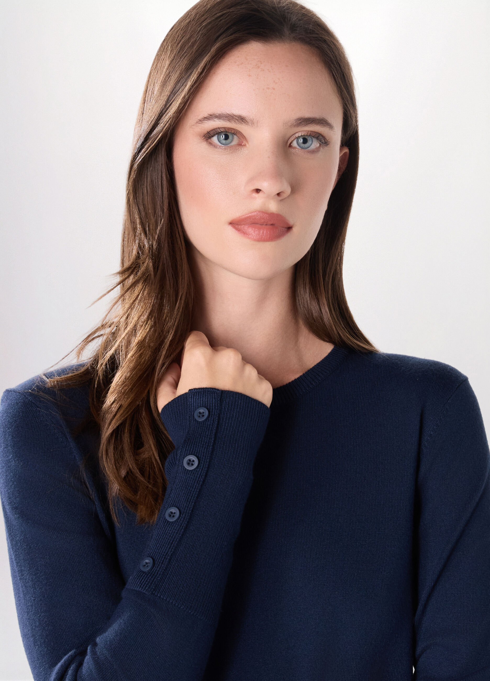 Pullover misto viscosa donna_2