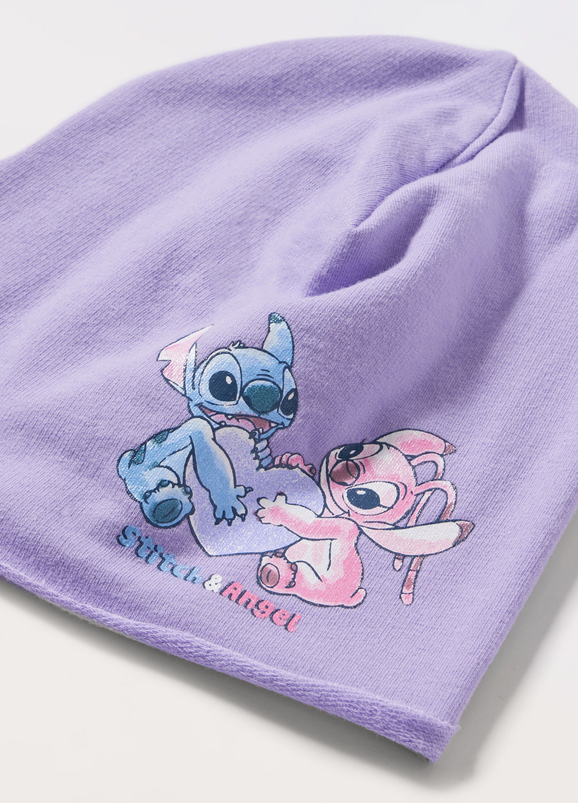 Berrettino Stitch&Angel in french terry stretch neonata_2