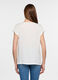 Blusa regular fit con scollo rotondo donna_1