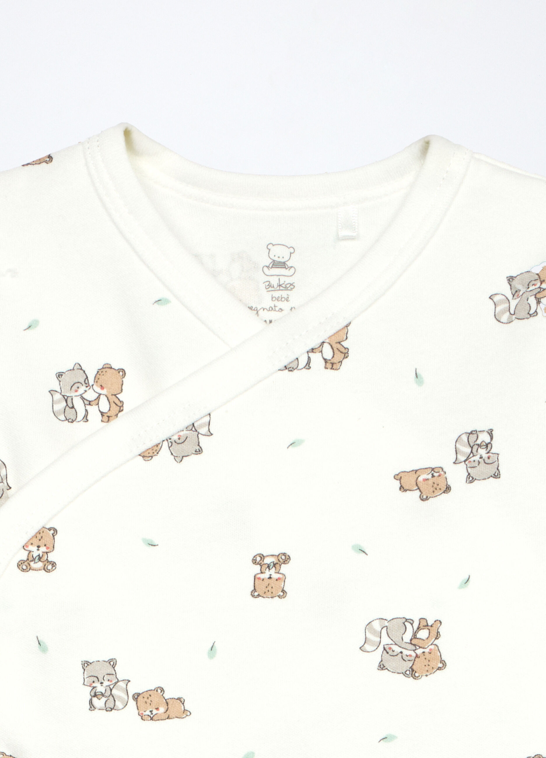 Pack 2 body in interlock di puro cotone neonato_2