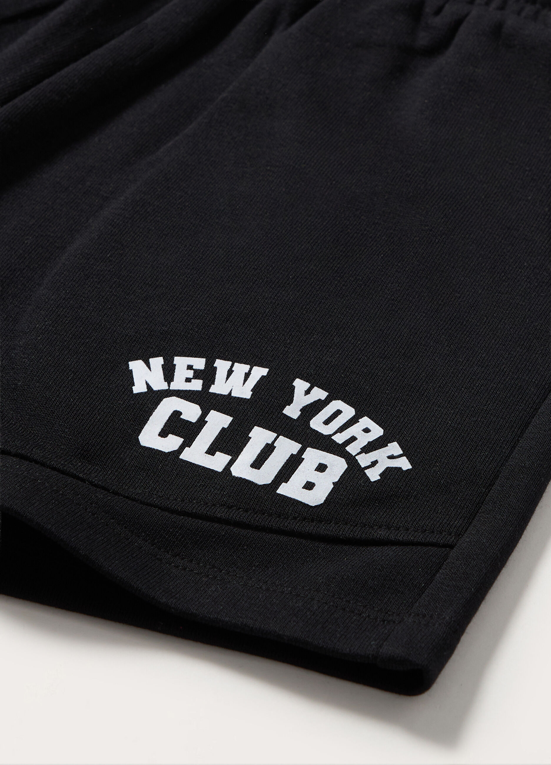 Bermuda in french terry di misto cotone ragazza_1