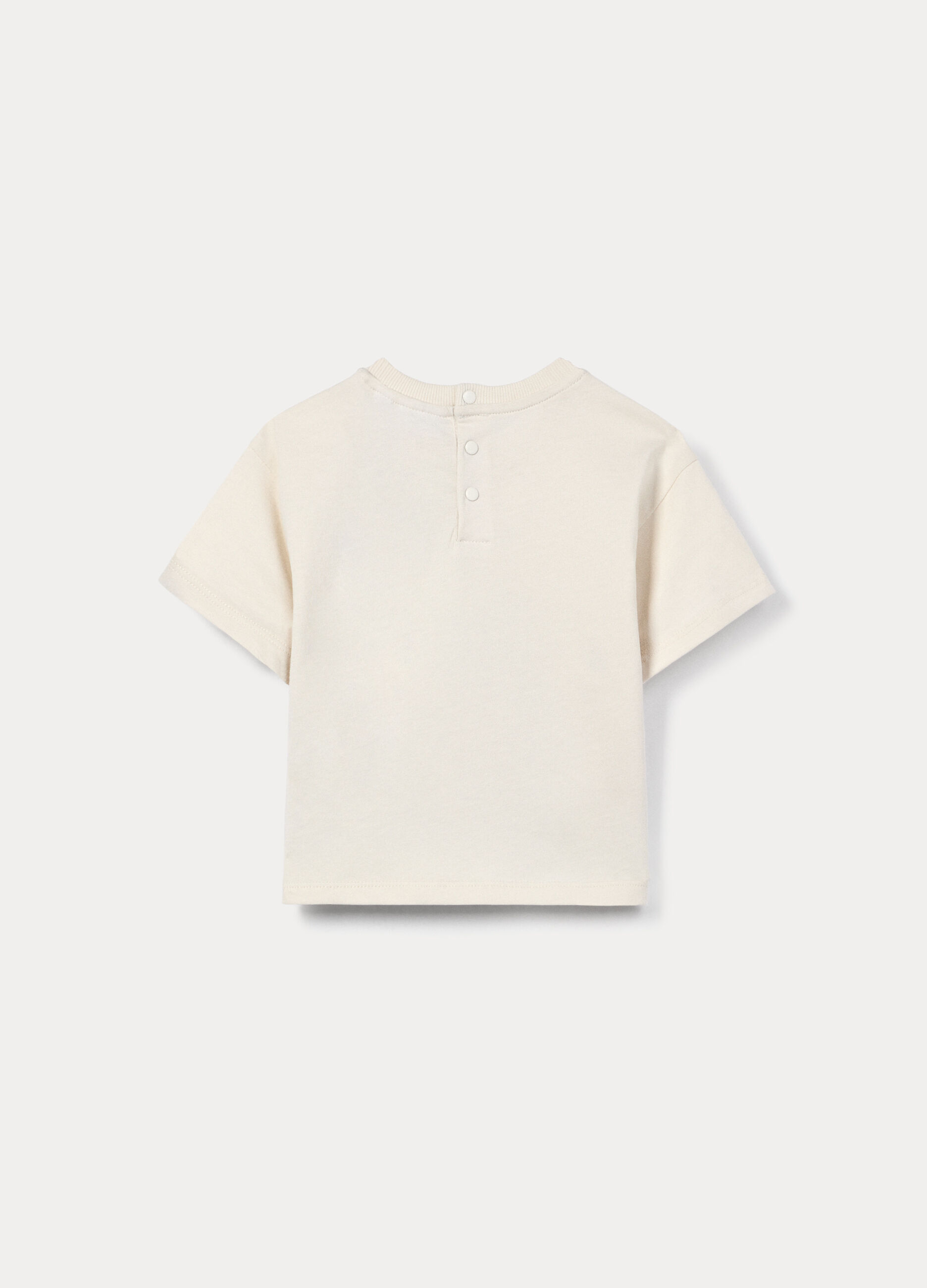 T-shirt in jersey di puro cotone bimbo_1