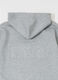 Felpa full zip con cappuccio in misto cotone donna_6