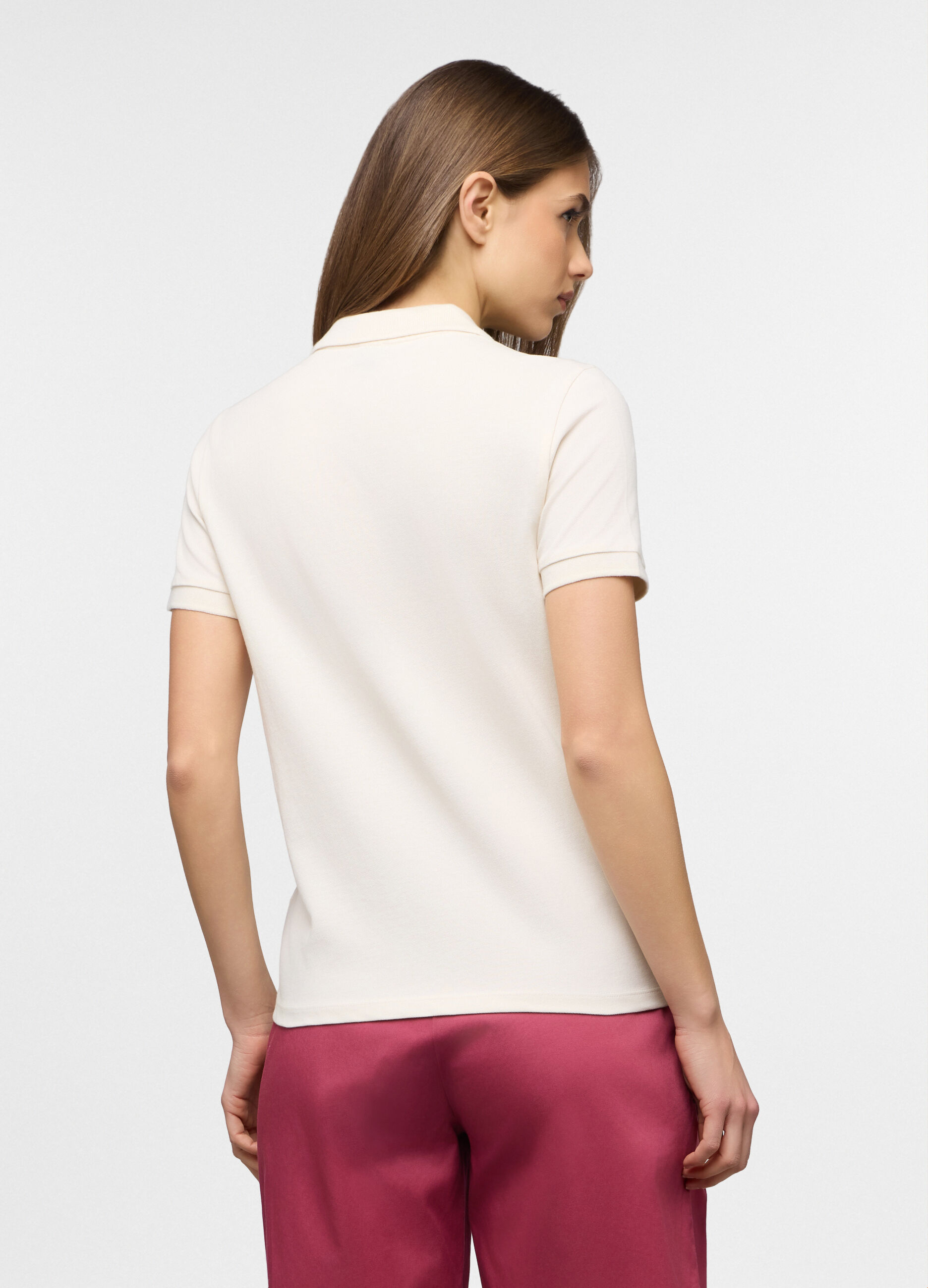 Polo piquet stretch donna_1