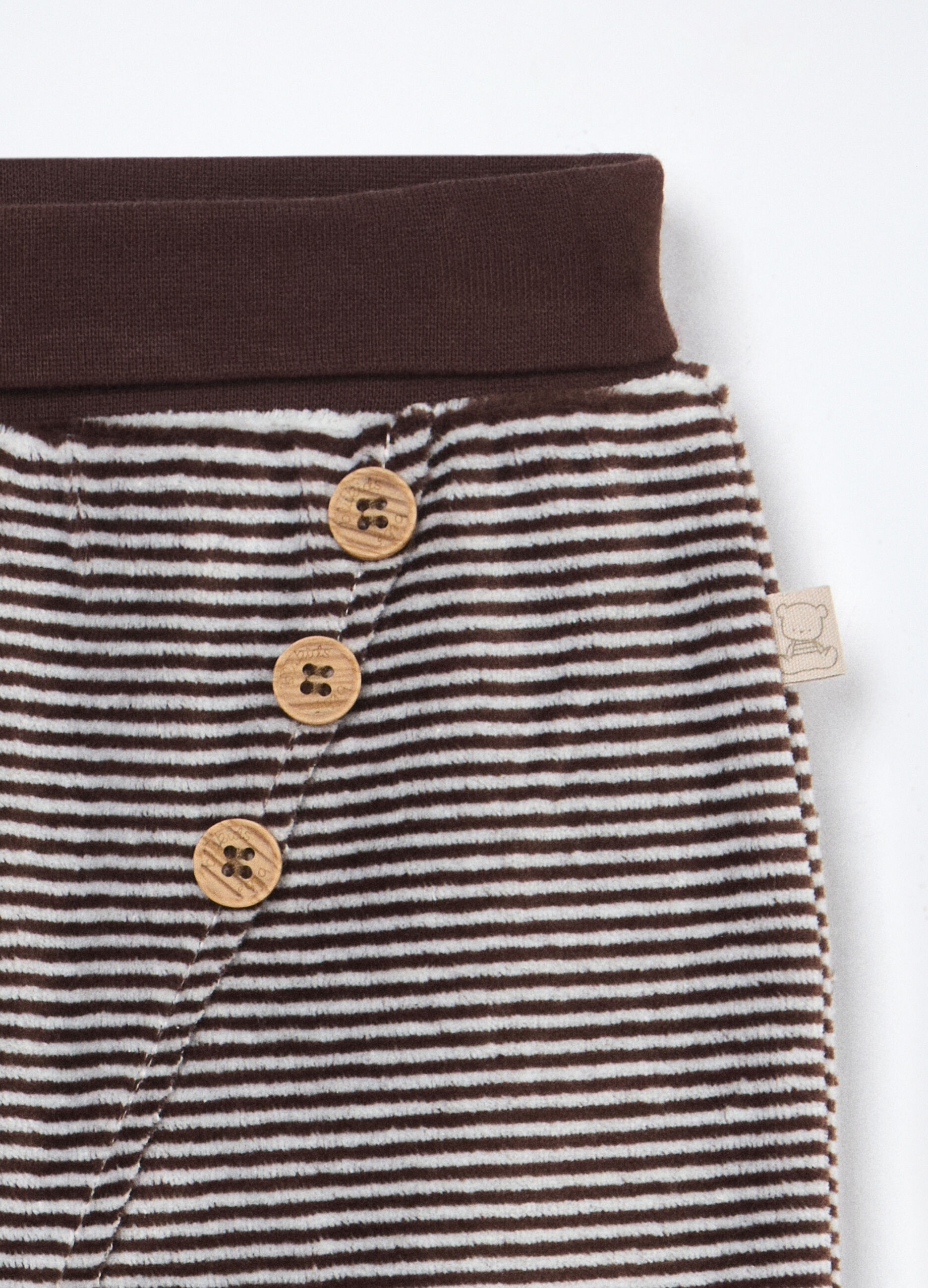 Set in misto cotone velours neonato_3