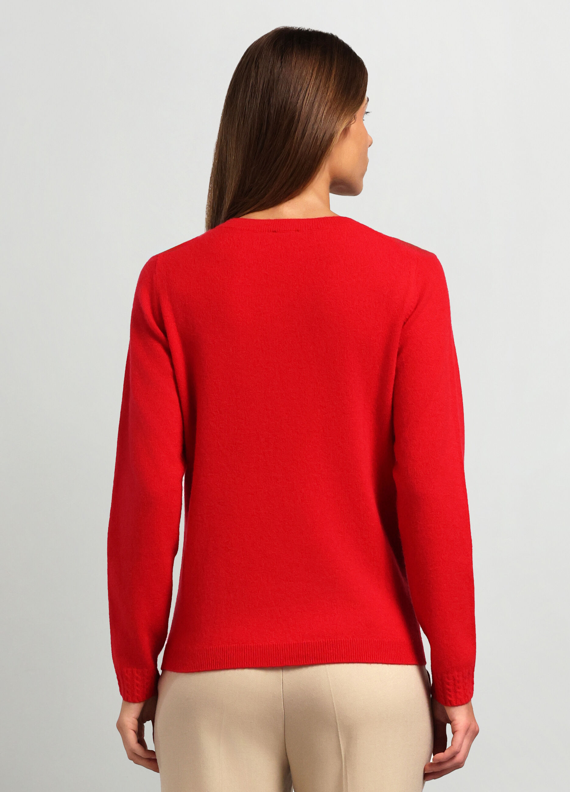 Pull over in puro cashmere donna_1