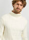 Maglione collo alto a trecce uomo_2